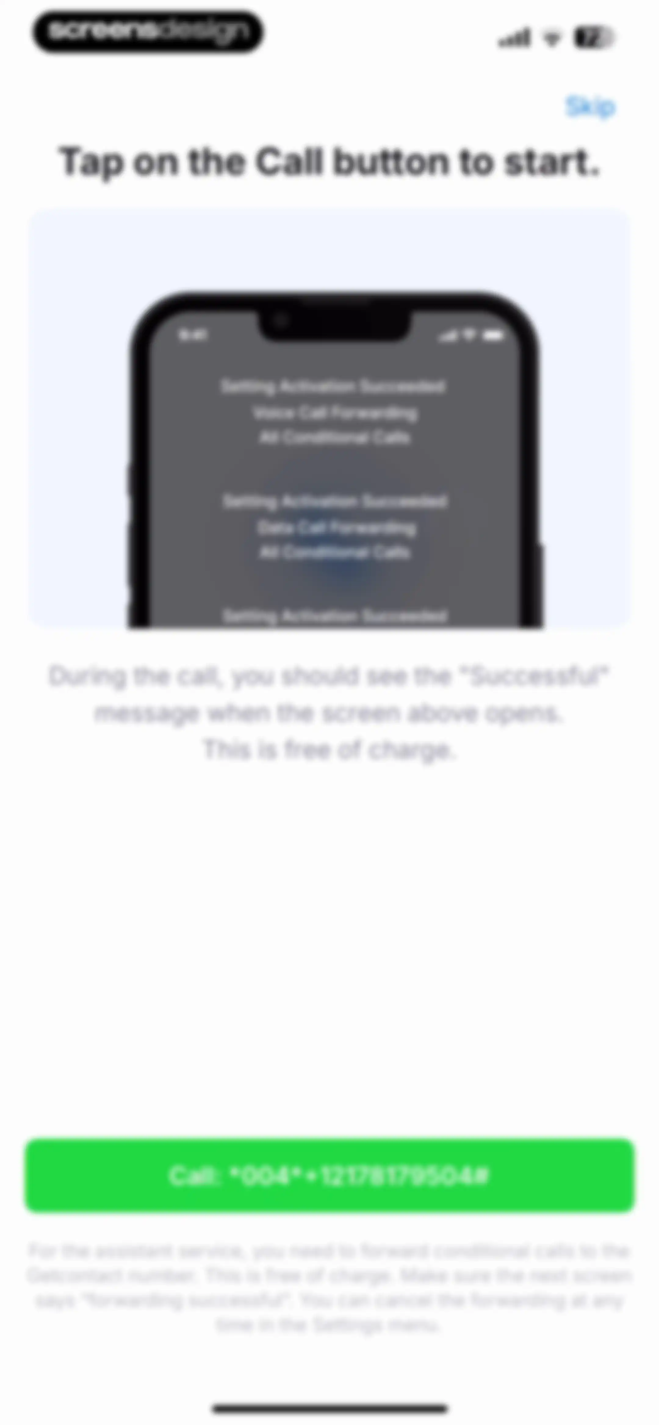 Getcontact screen 42