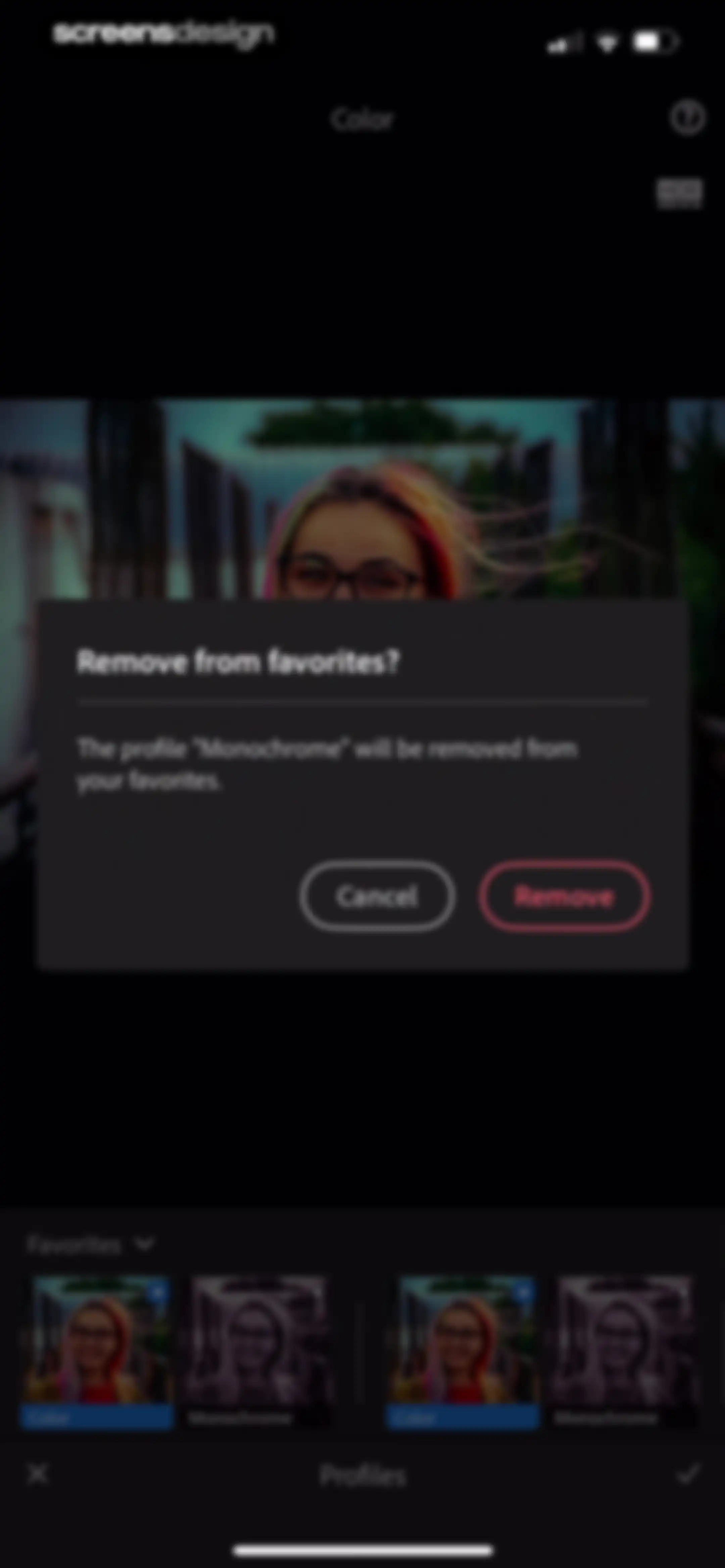 Lightroom: AI Photo Editor screen 63