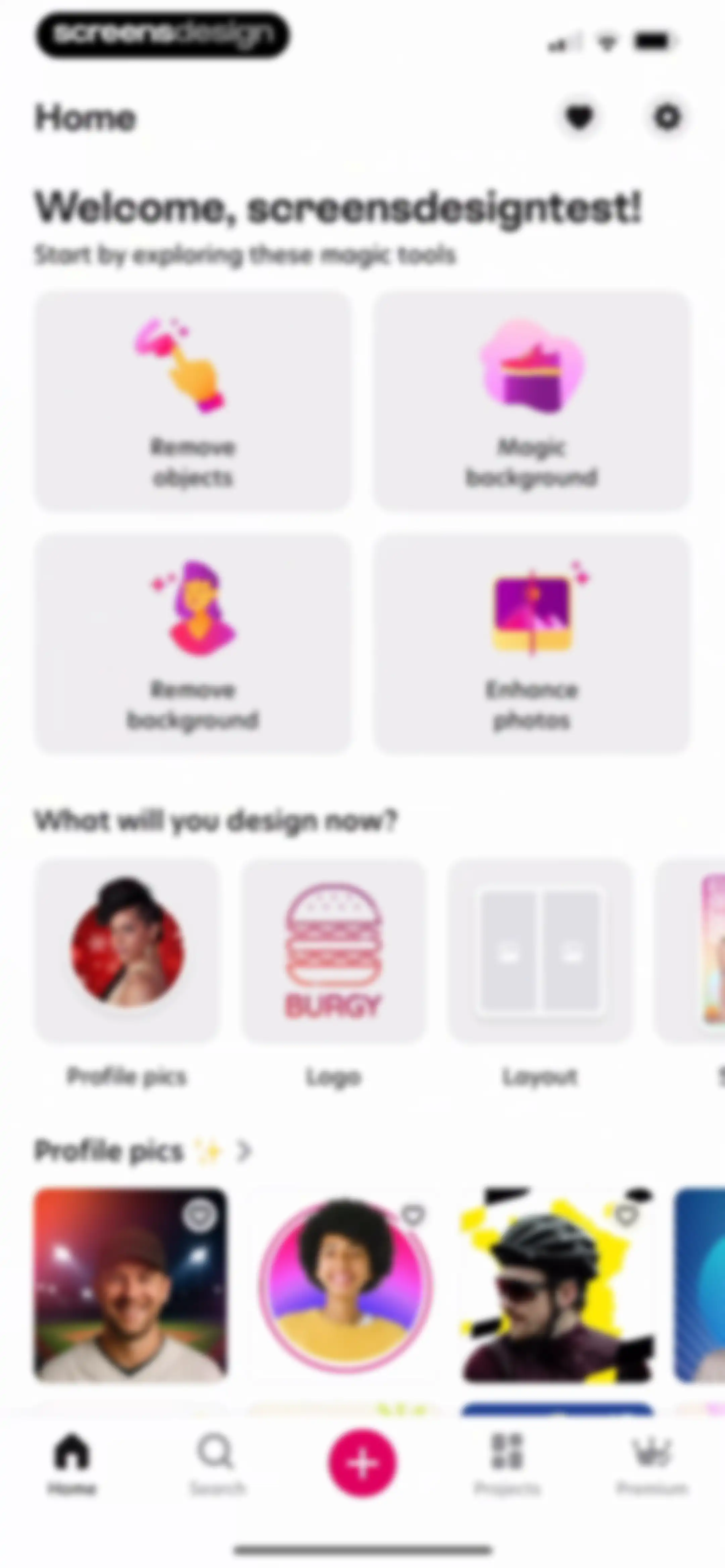 Bazaart AI Photo Editor Design screen 21