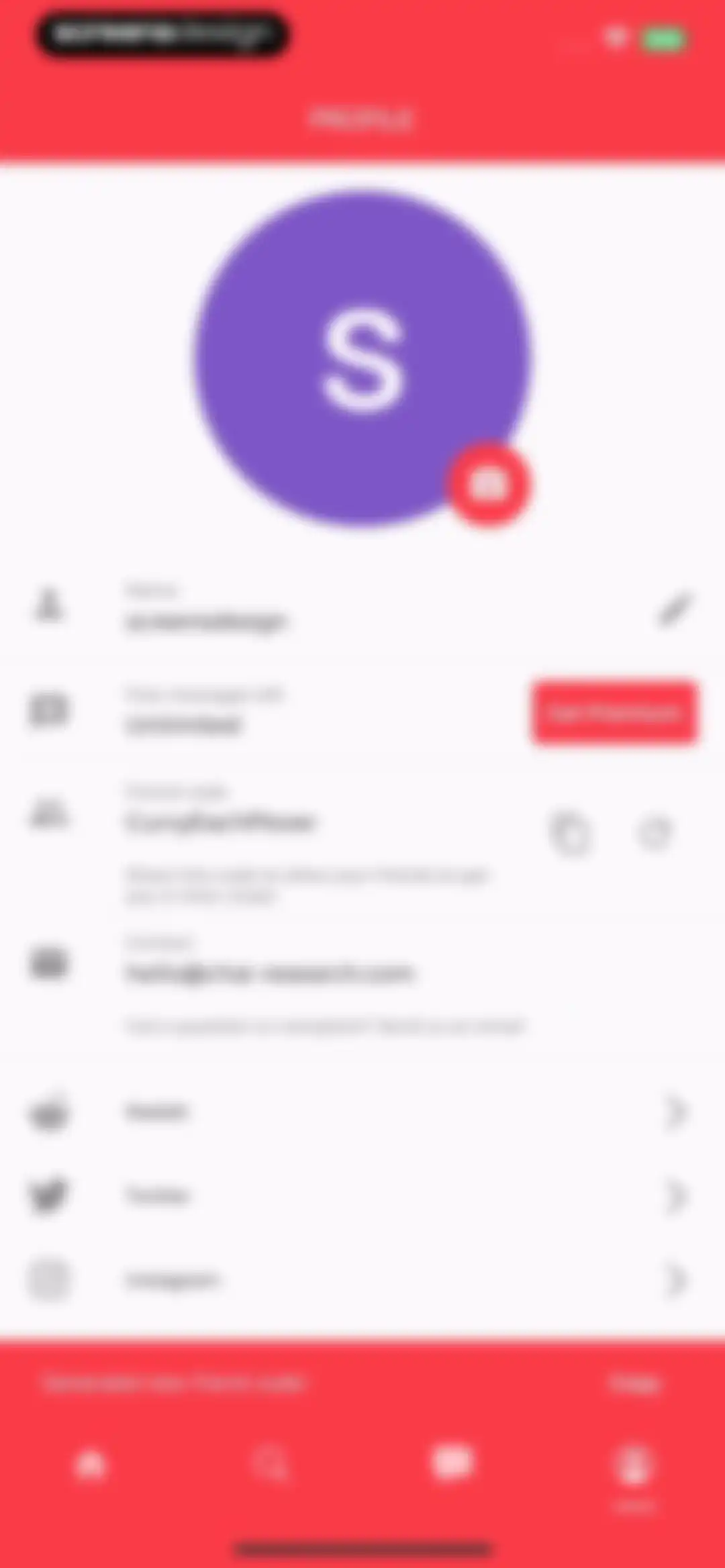CHAI: Social AI Platform- Chat screen 44