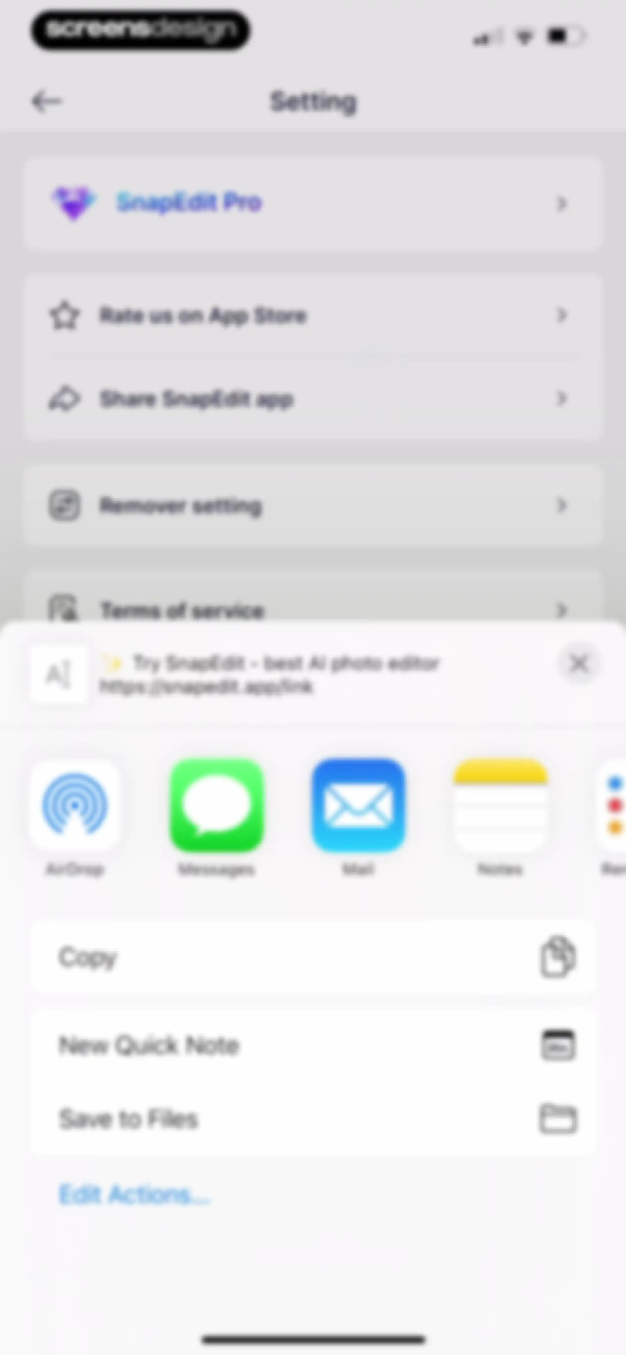 SnapEdit: Photo Editor AI screen 119