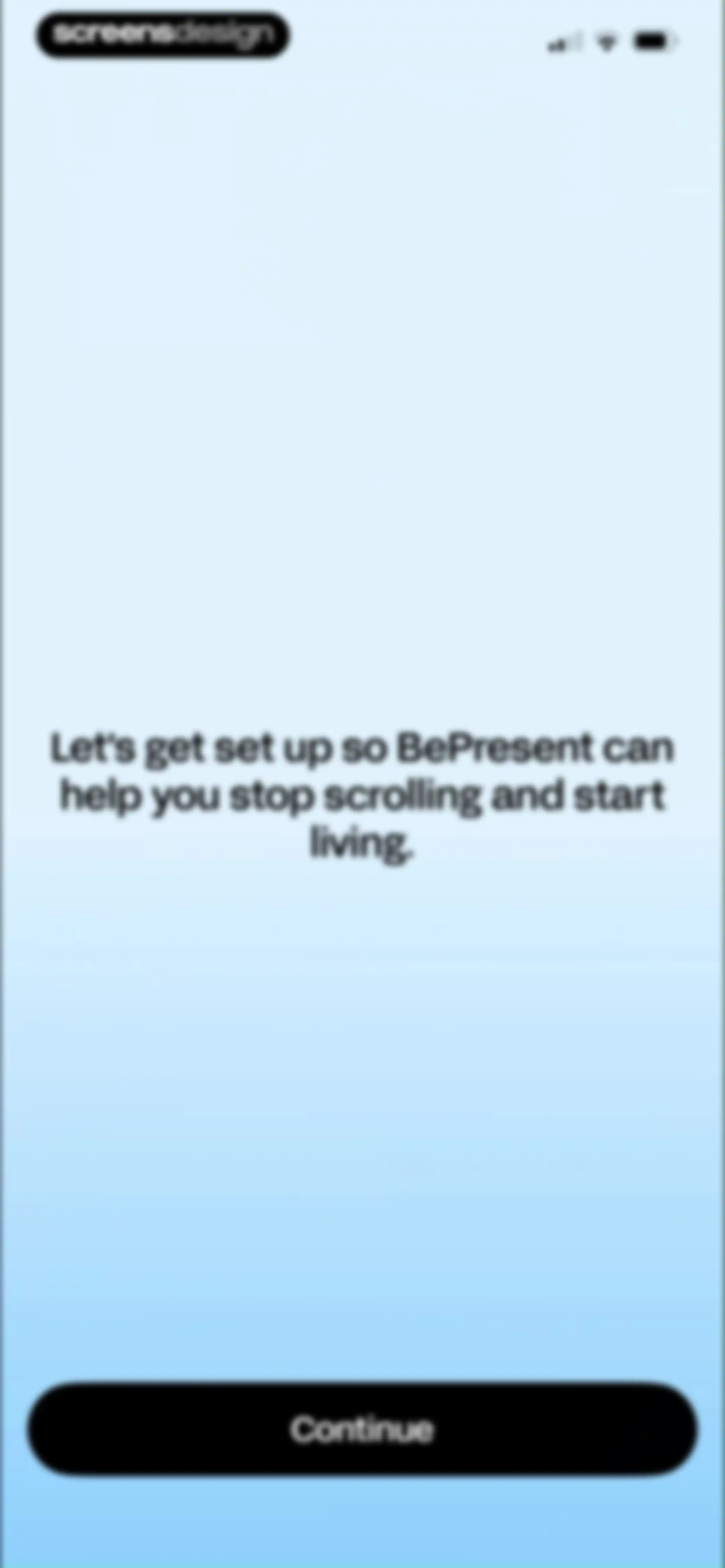 BePresent: Screen Time Control screen 32