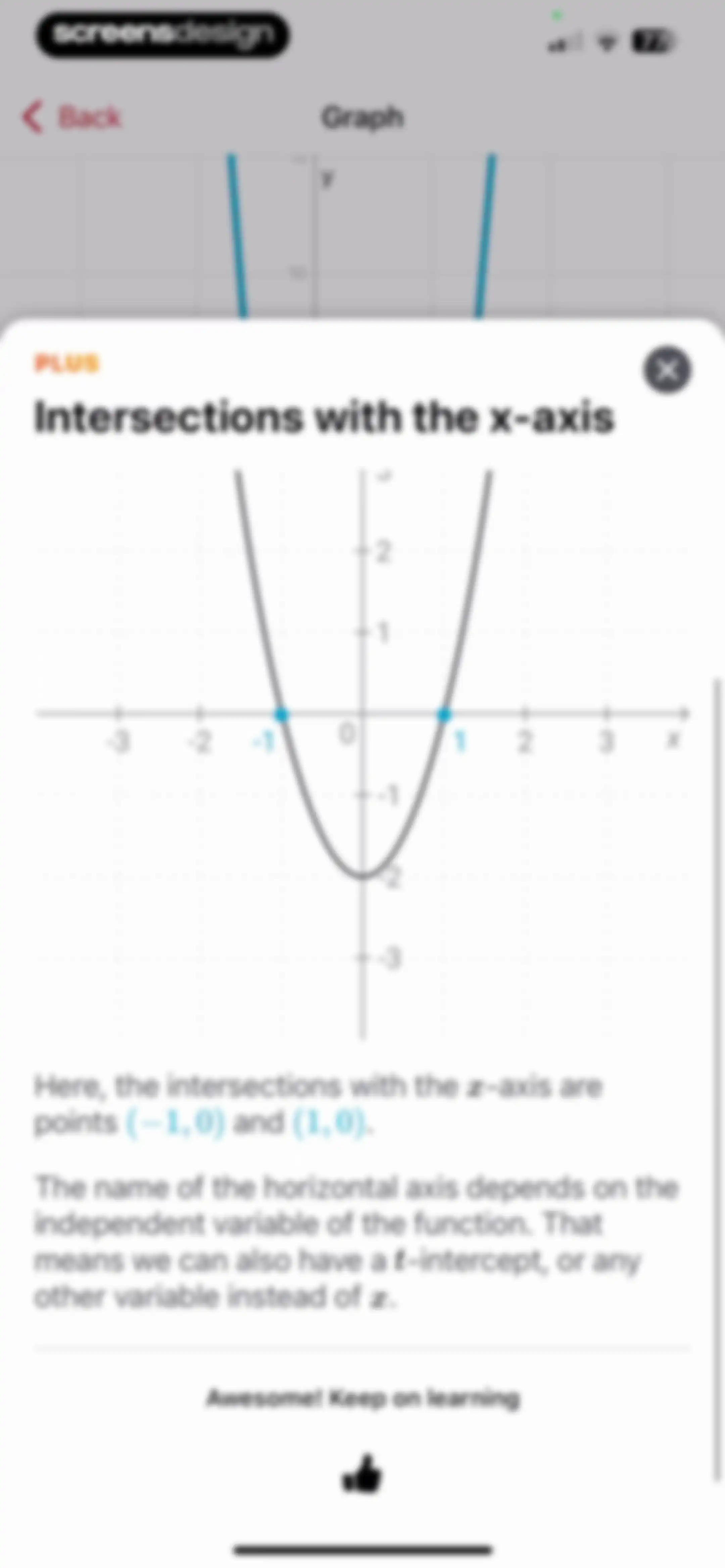 Photomath screen 61