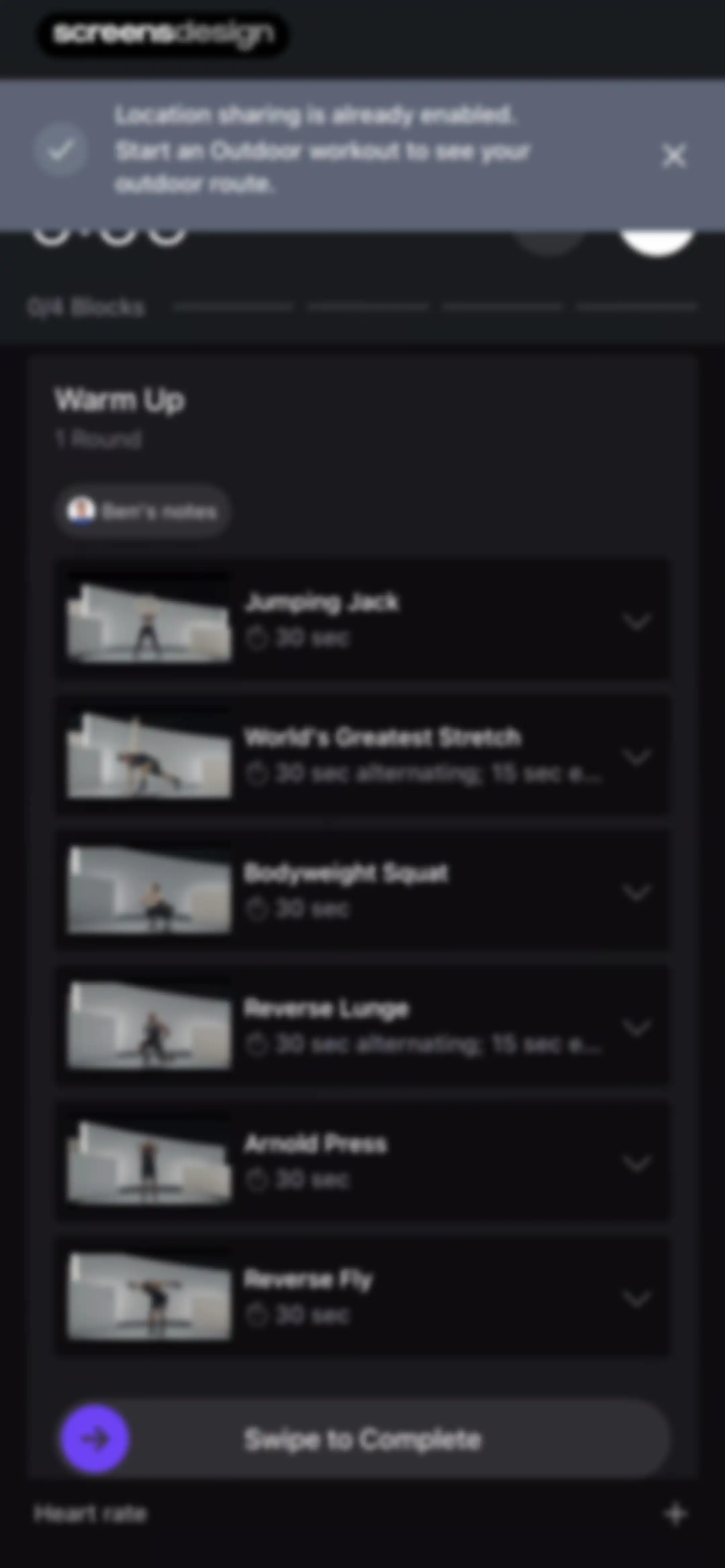 Peloton: Fitness & Workouts screen 145