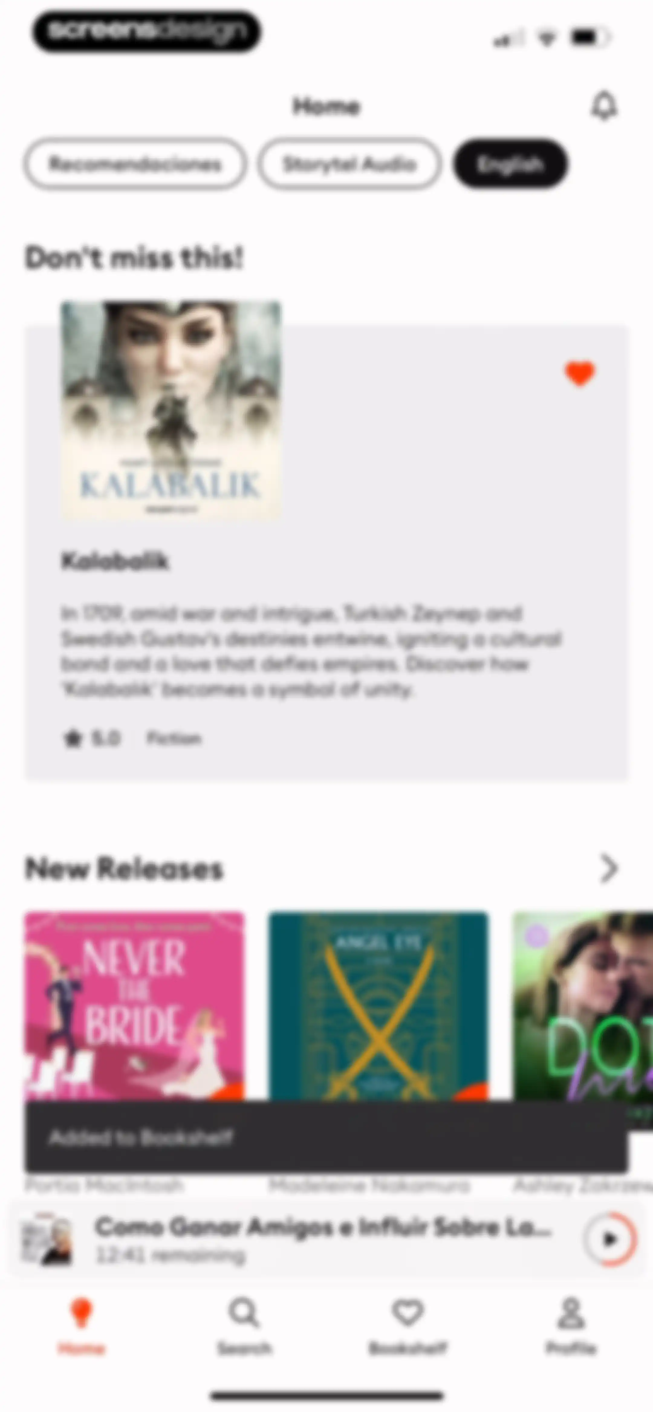 Storytel - Audiobooks Library screen 58