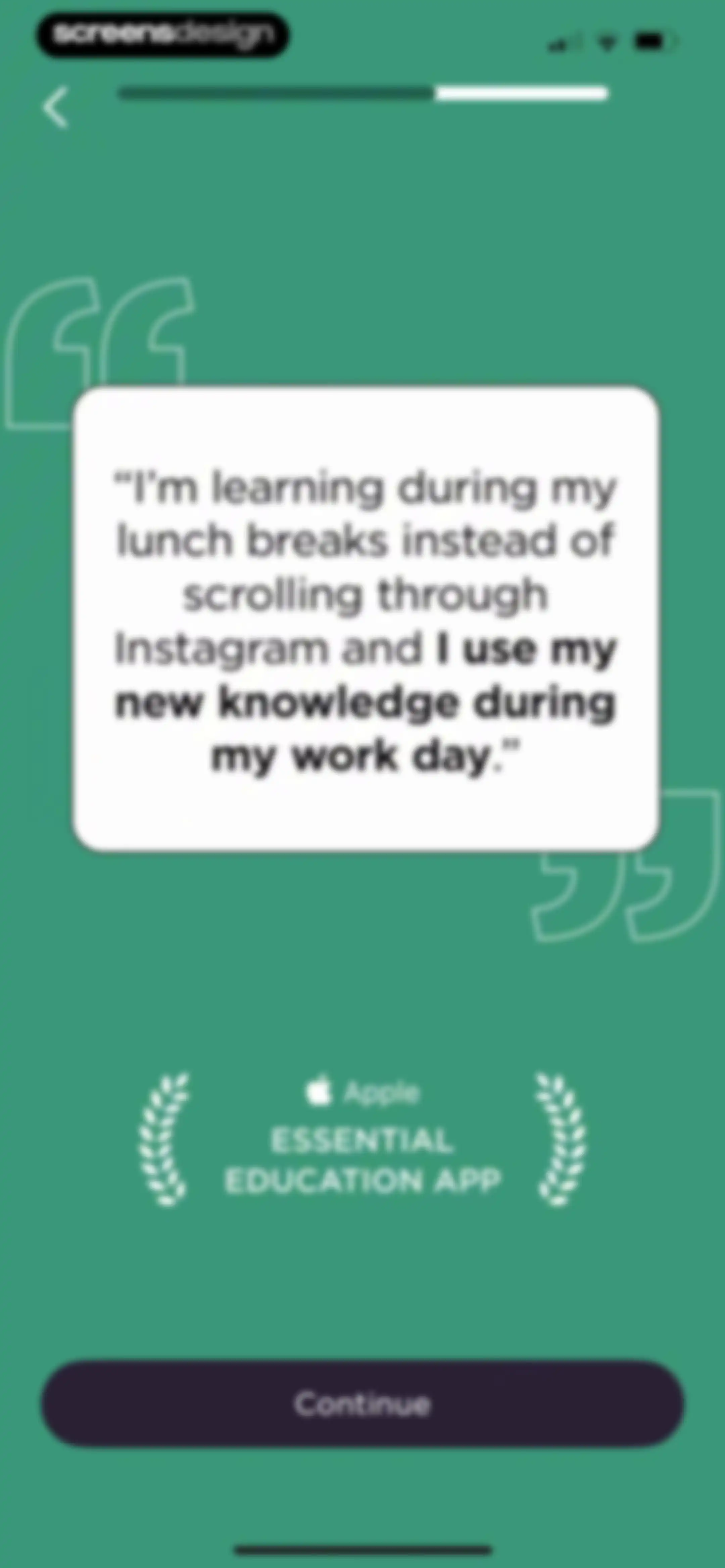 Imprint: Visual Micro Learning screen 16