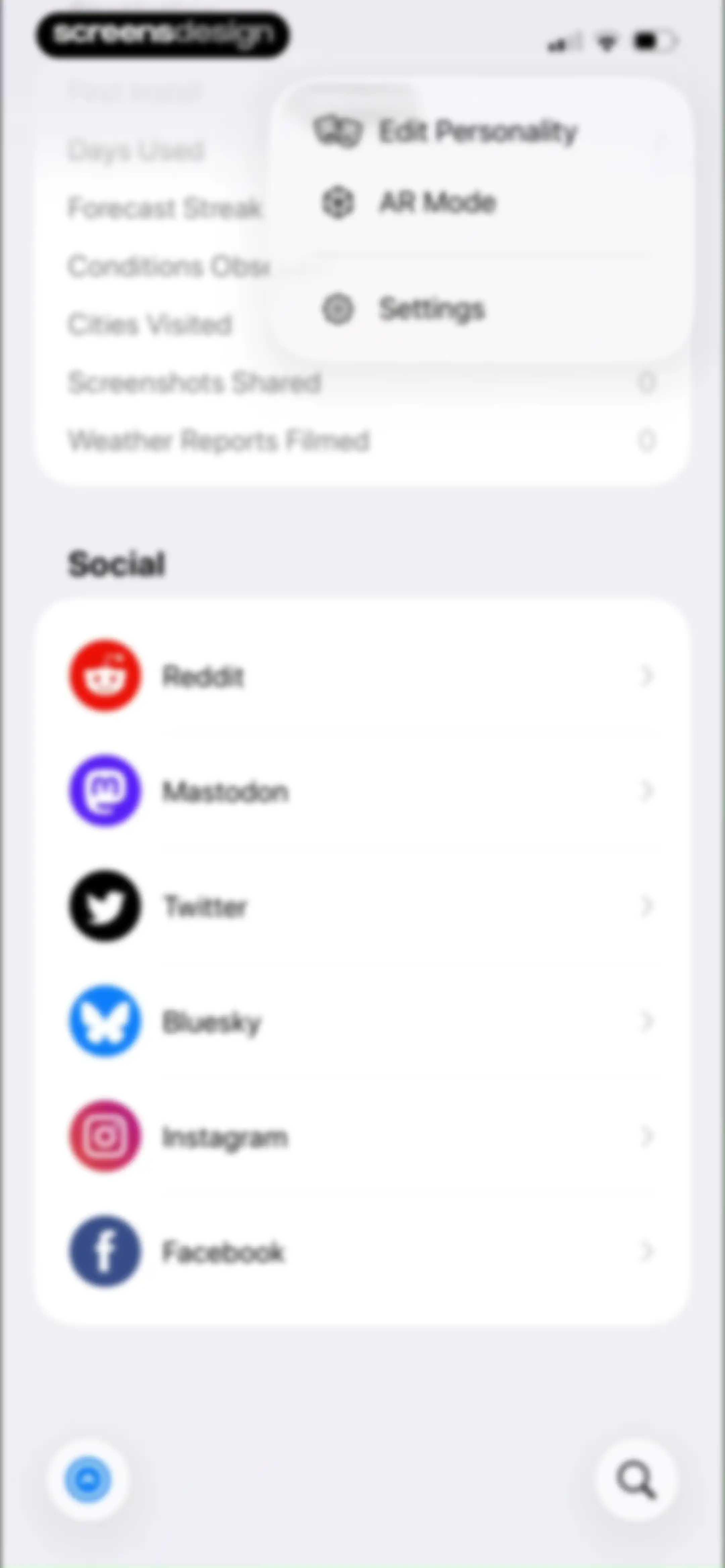 CARROT Weather: Alerts & Radar screen 119