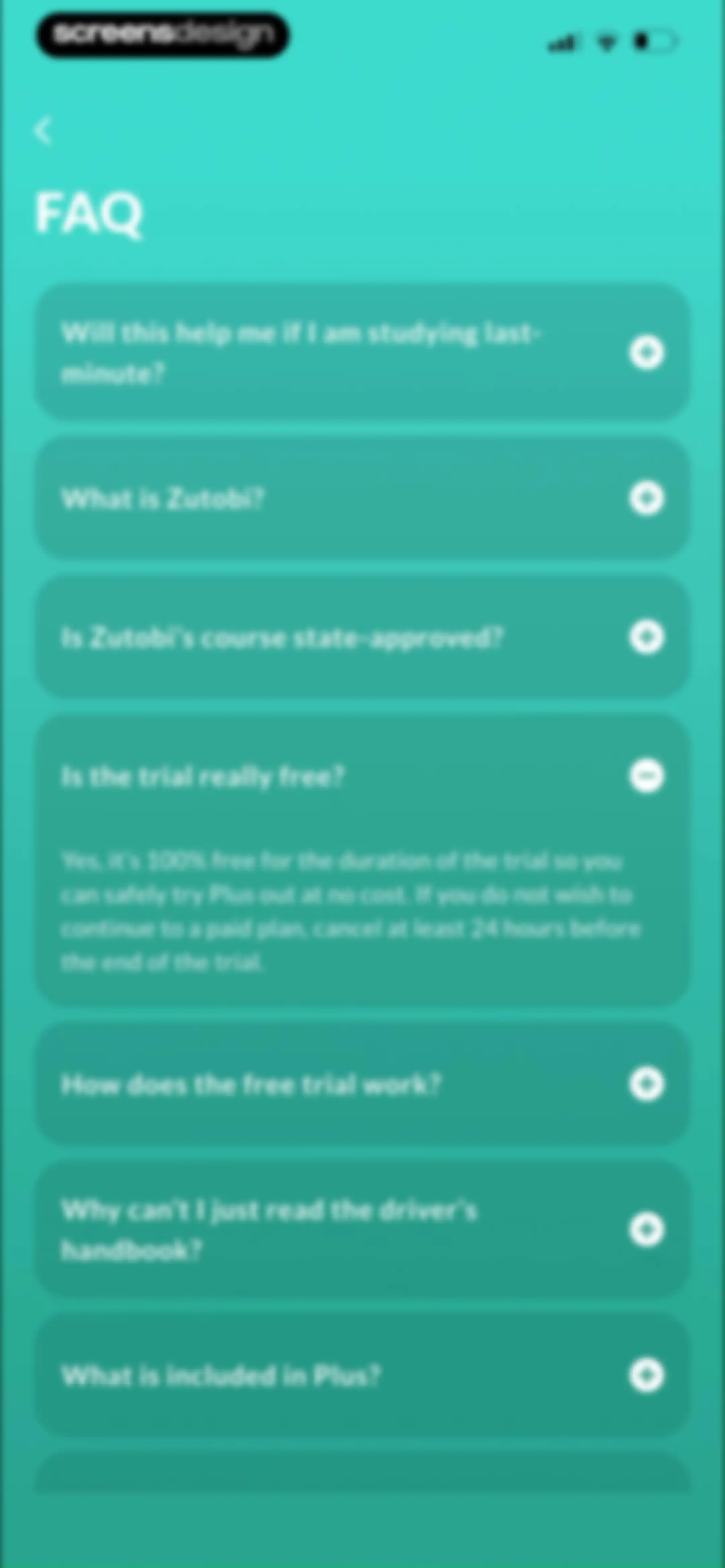 Zutobi: Permit & Driving Prep screen 85