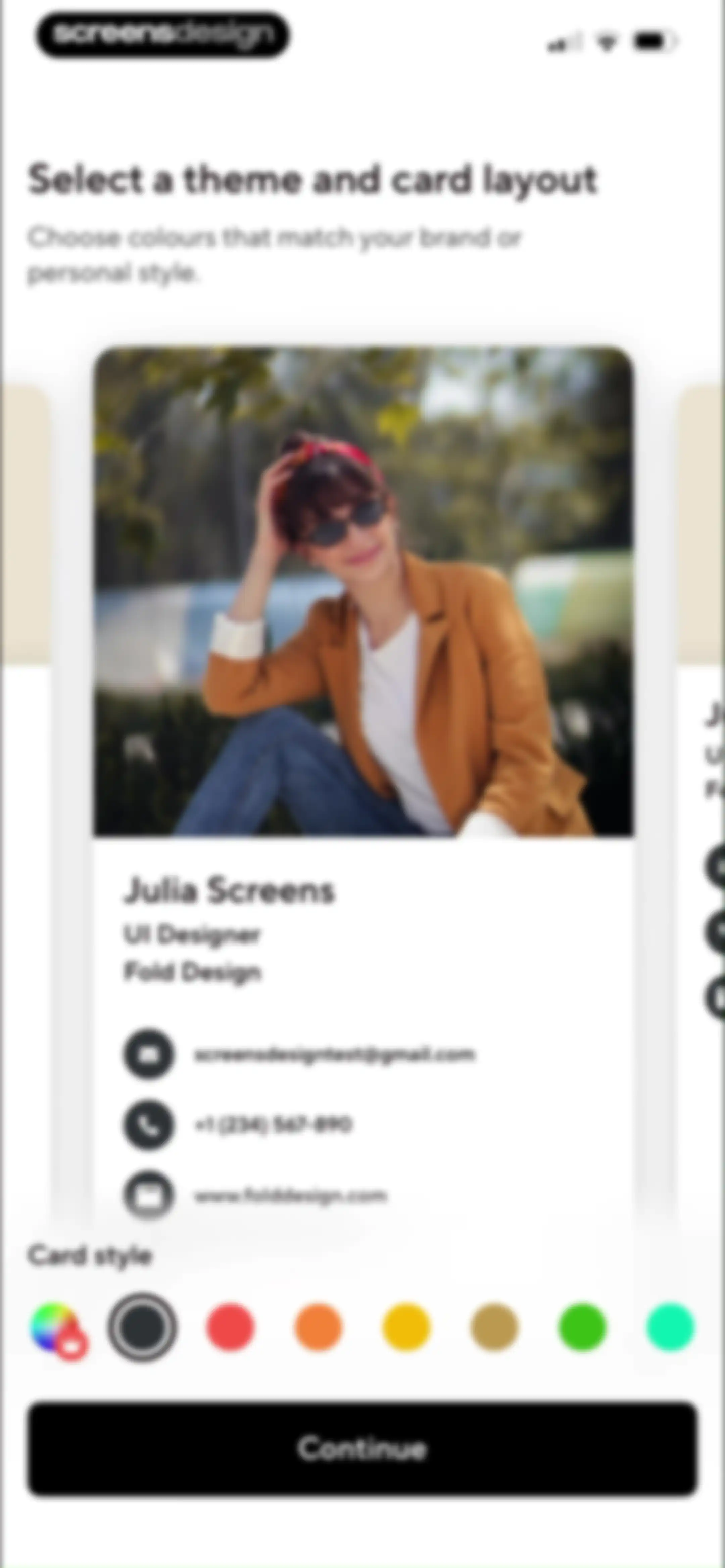 Blinq: Digital Business Card screen 16