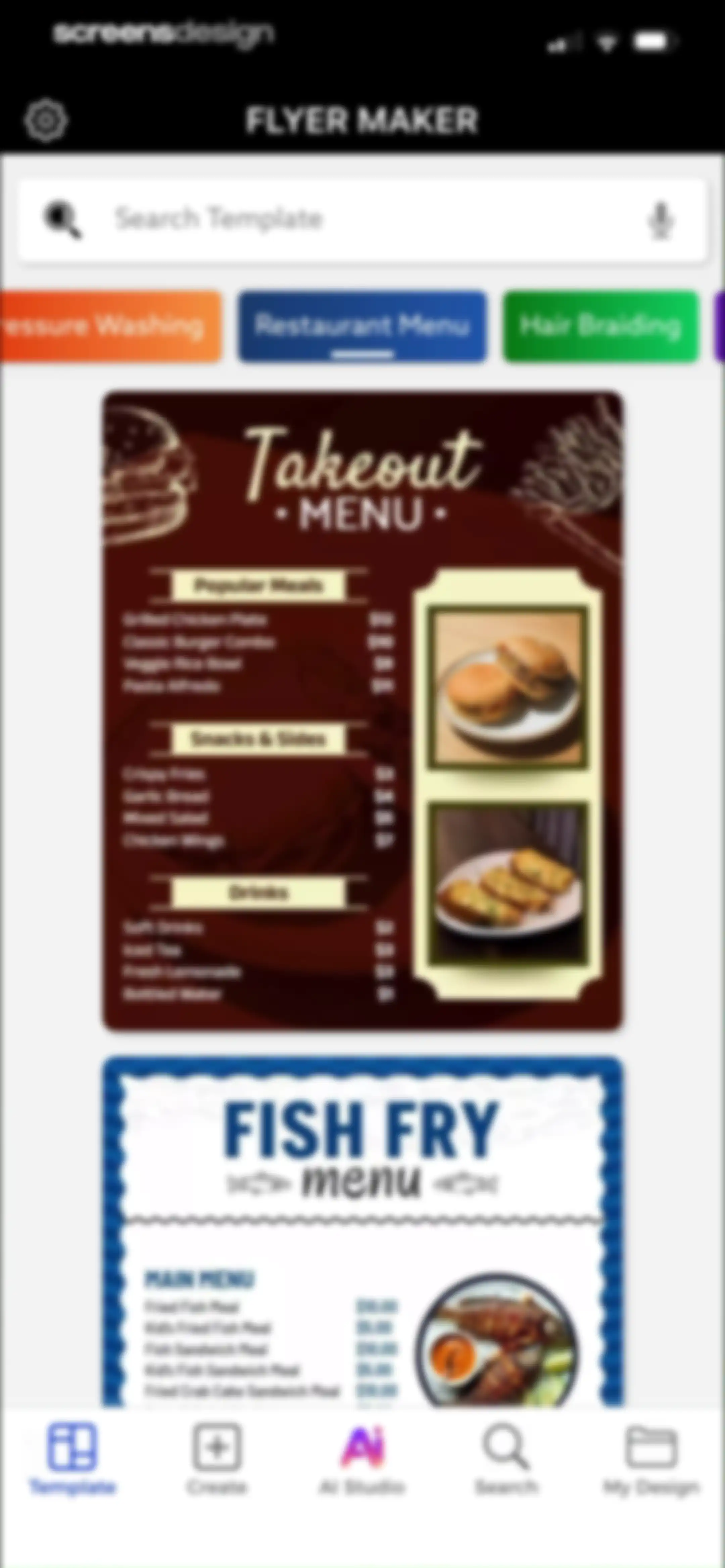 Flyer Maker + Poster Maker screen 119