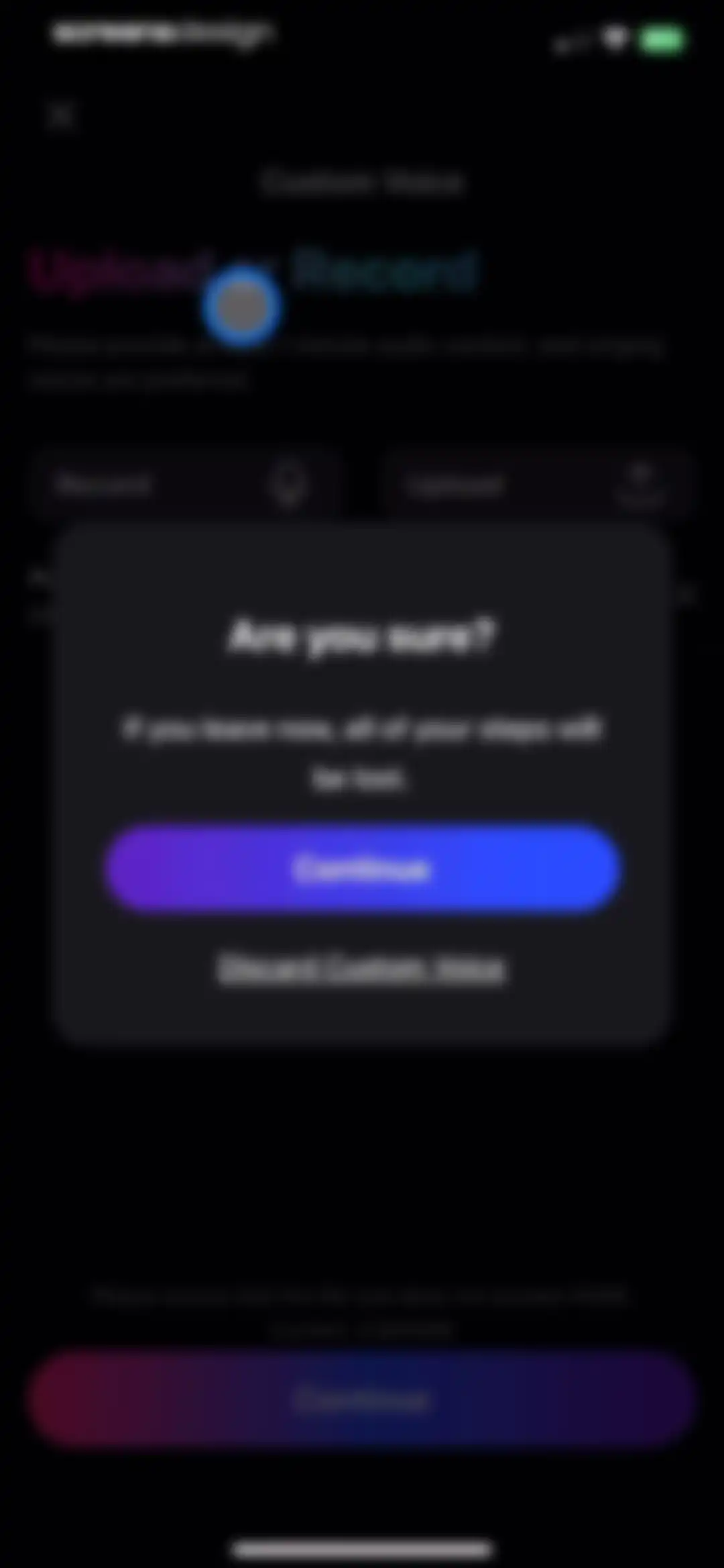 SingUp: AI Music Generator screen 19