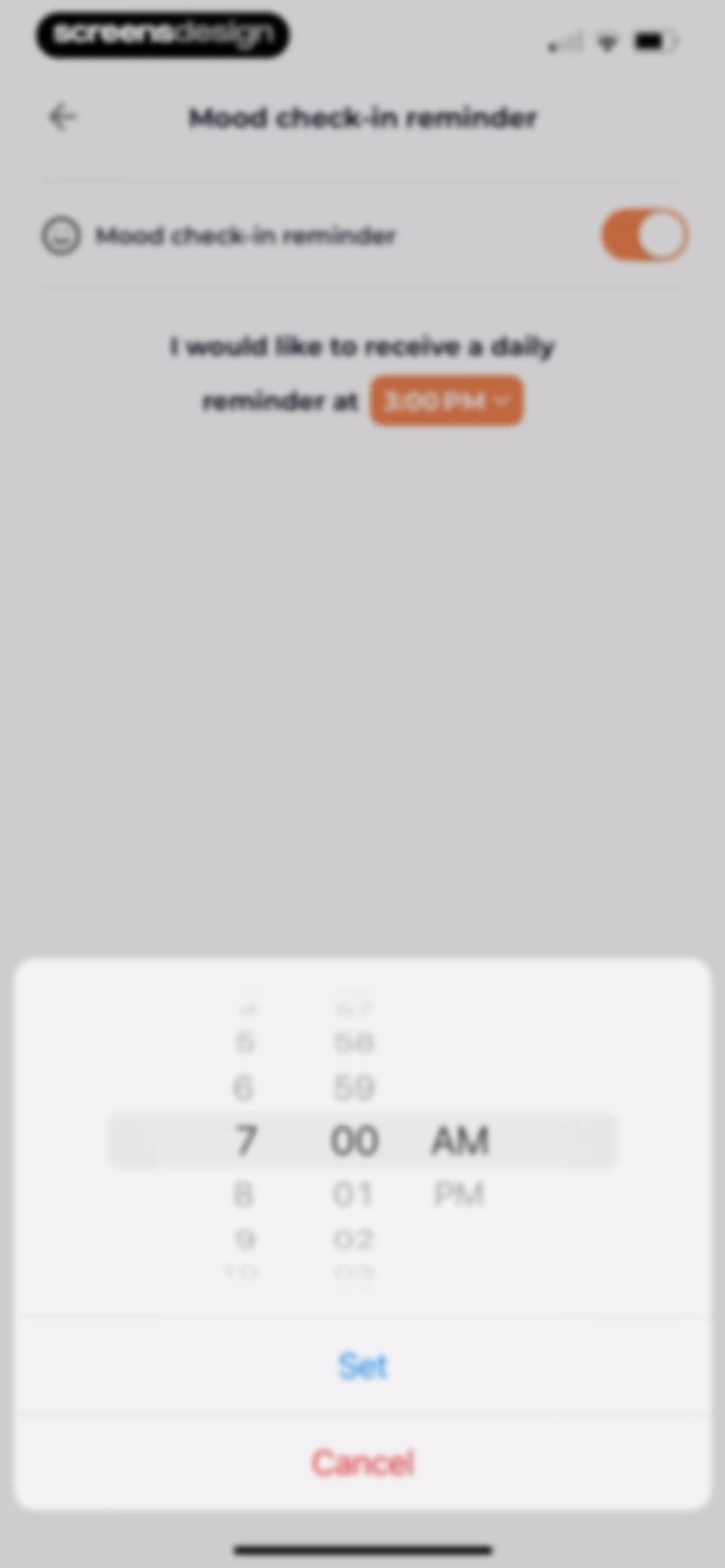 Meditation Moments - Guided screen 116