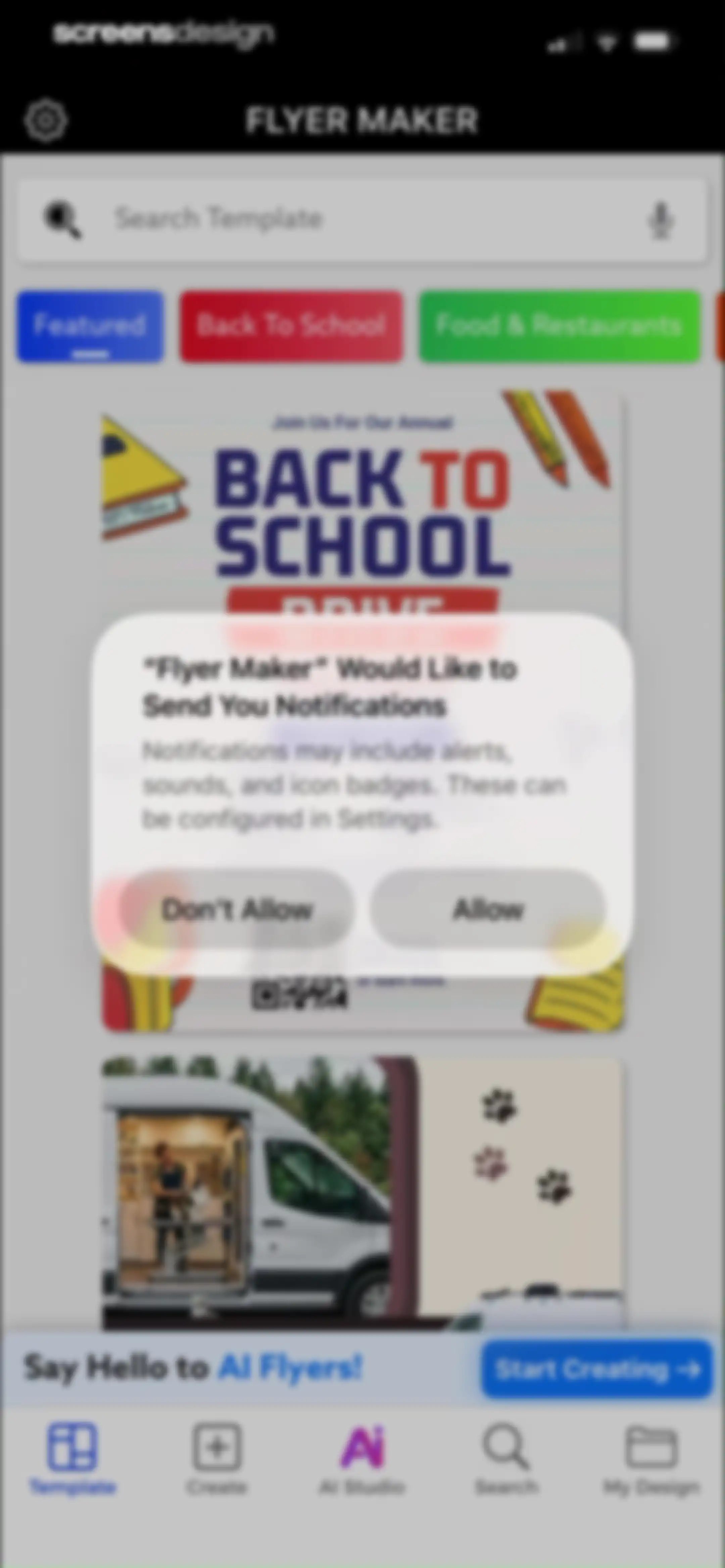 Flyer Maker + Poster Maker screen 18