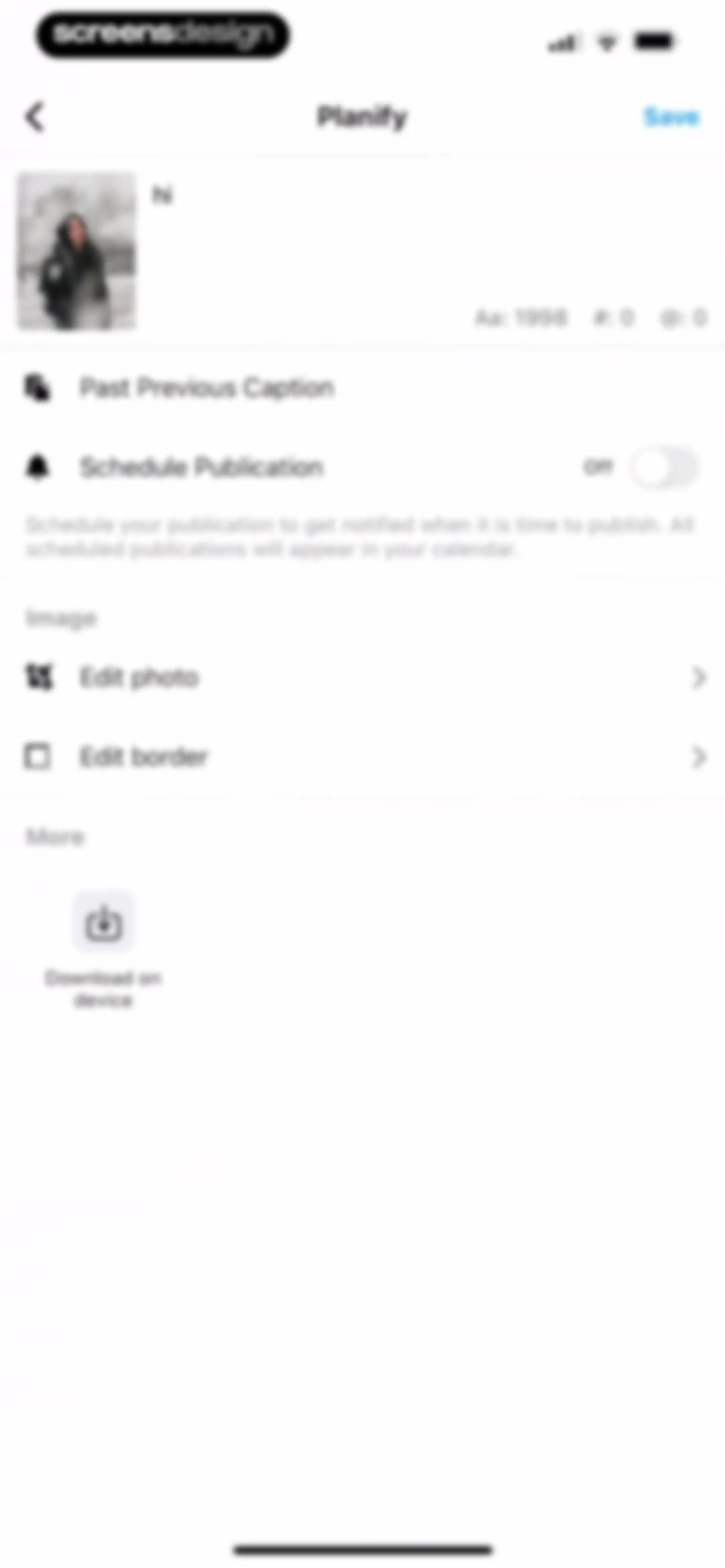 Feed Preview: Planner for IG screen 32