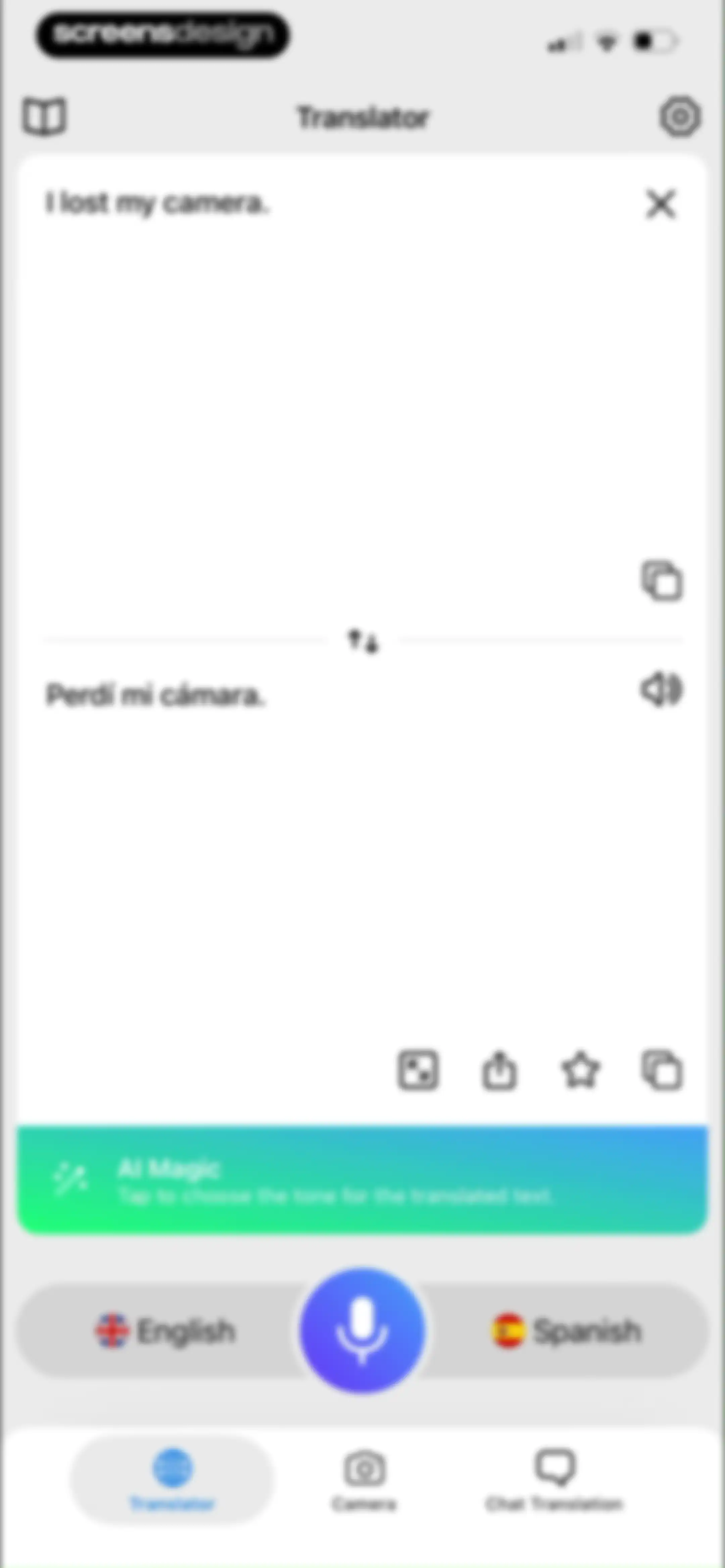 Voice Translator: AI Translate screen 38