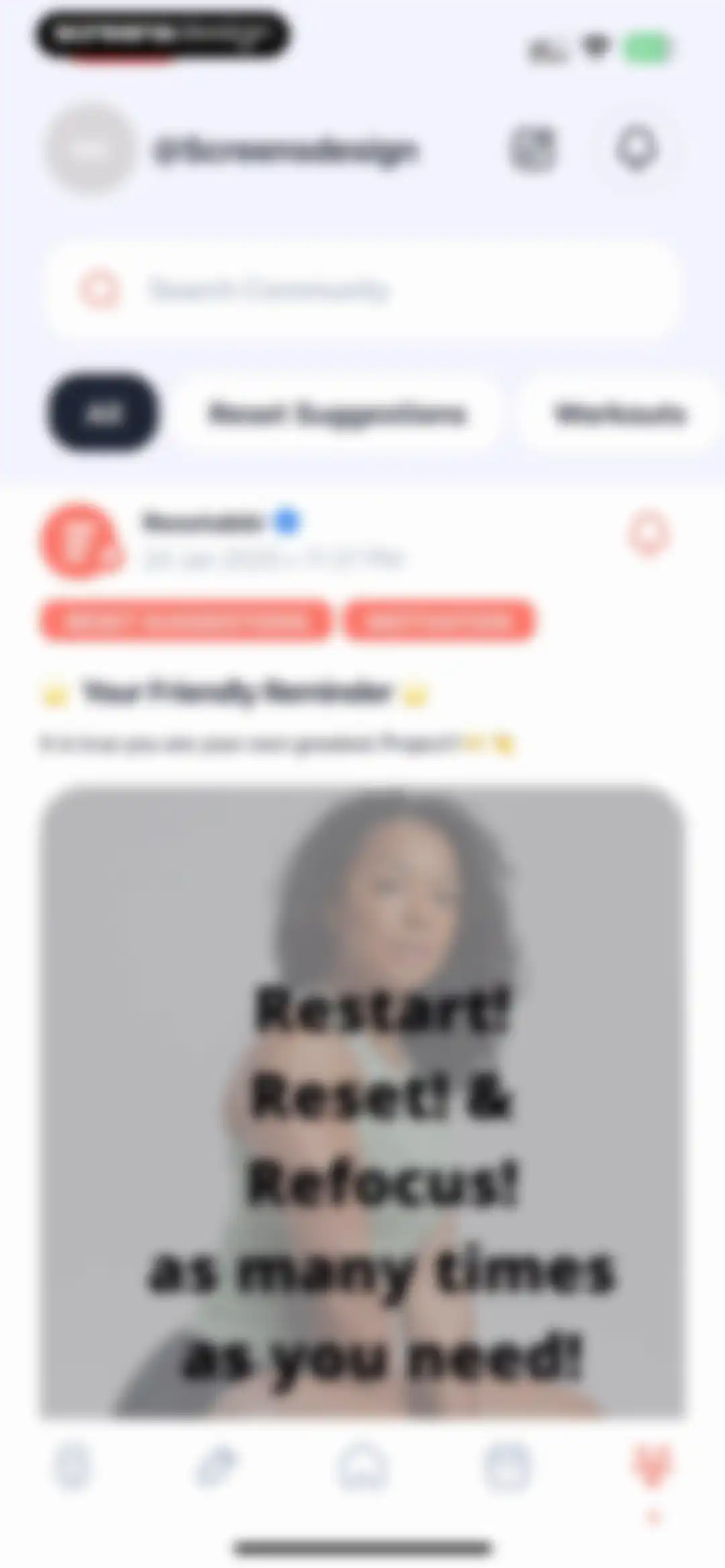 Reset: Holistic Fitness App screen 124