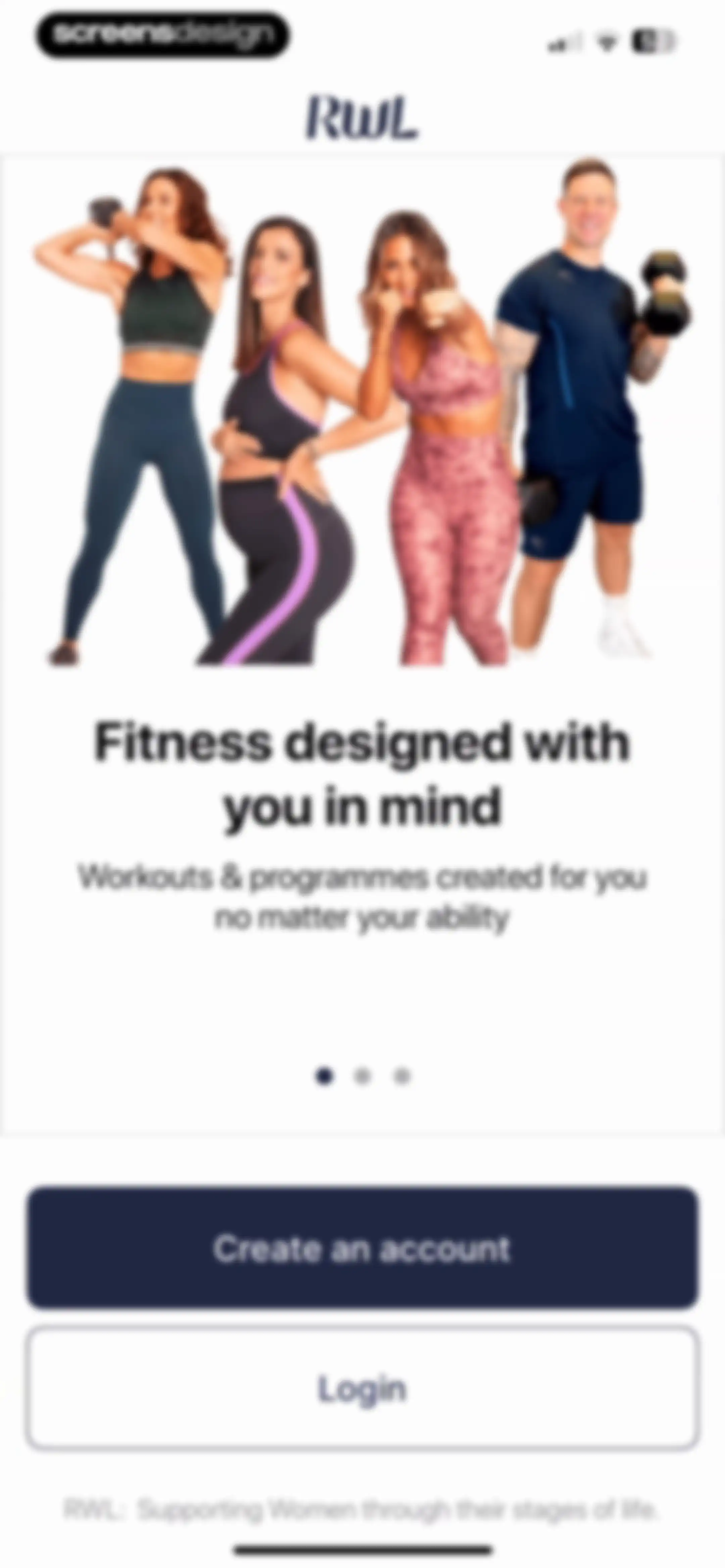 Results Wellness Lifestyle screen 3