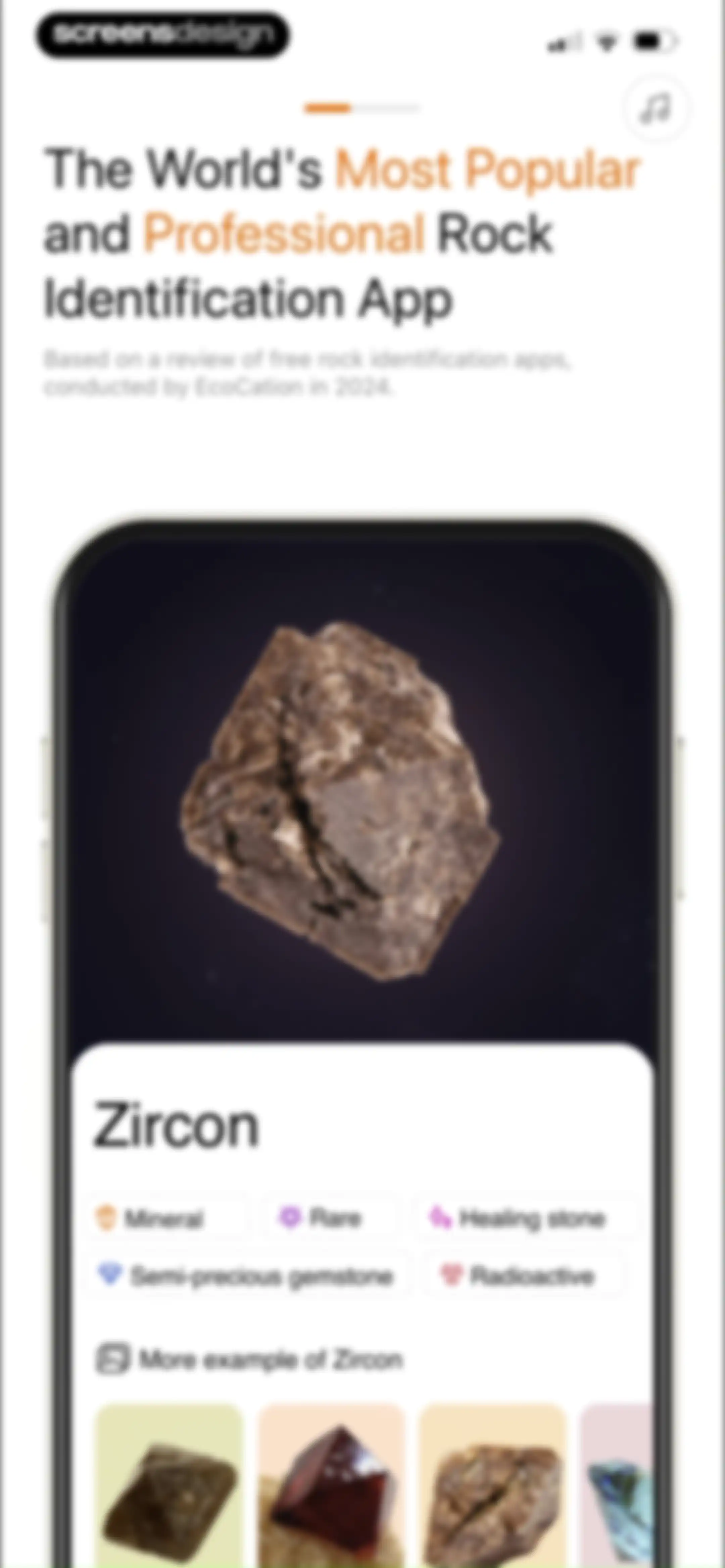 Rock Identifier: Stone ID screen 6