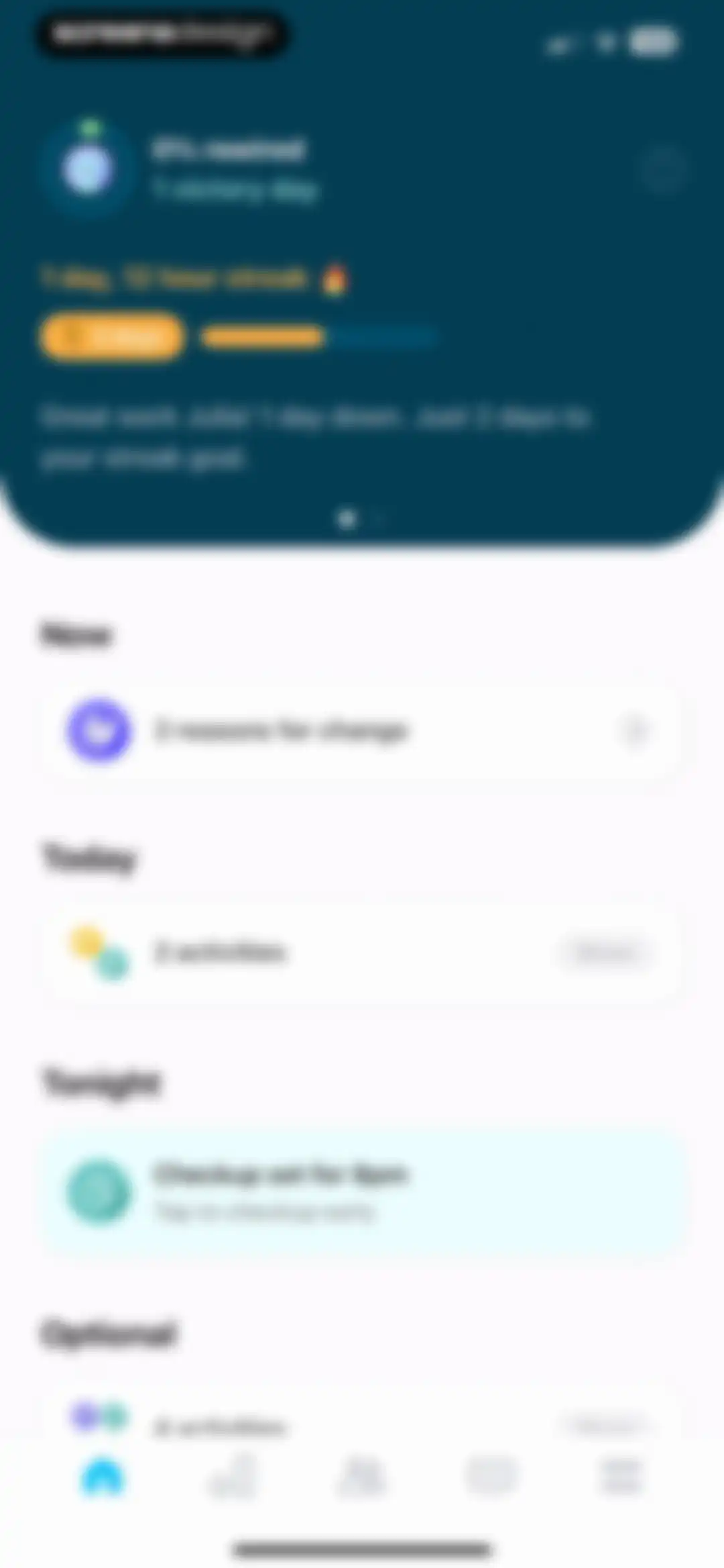 Brainbuddy: Quit PMO screen 111