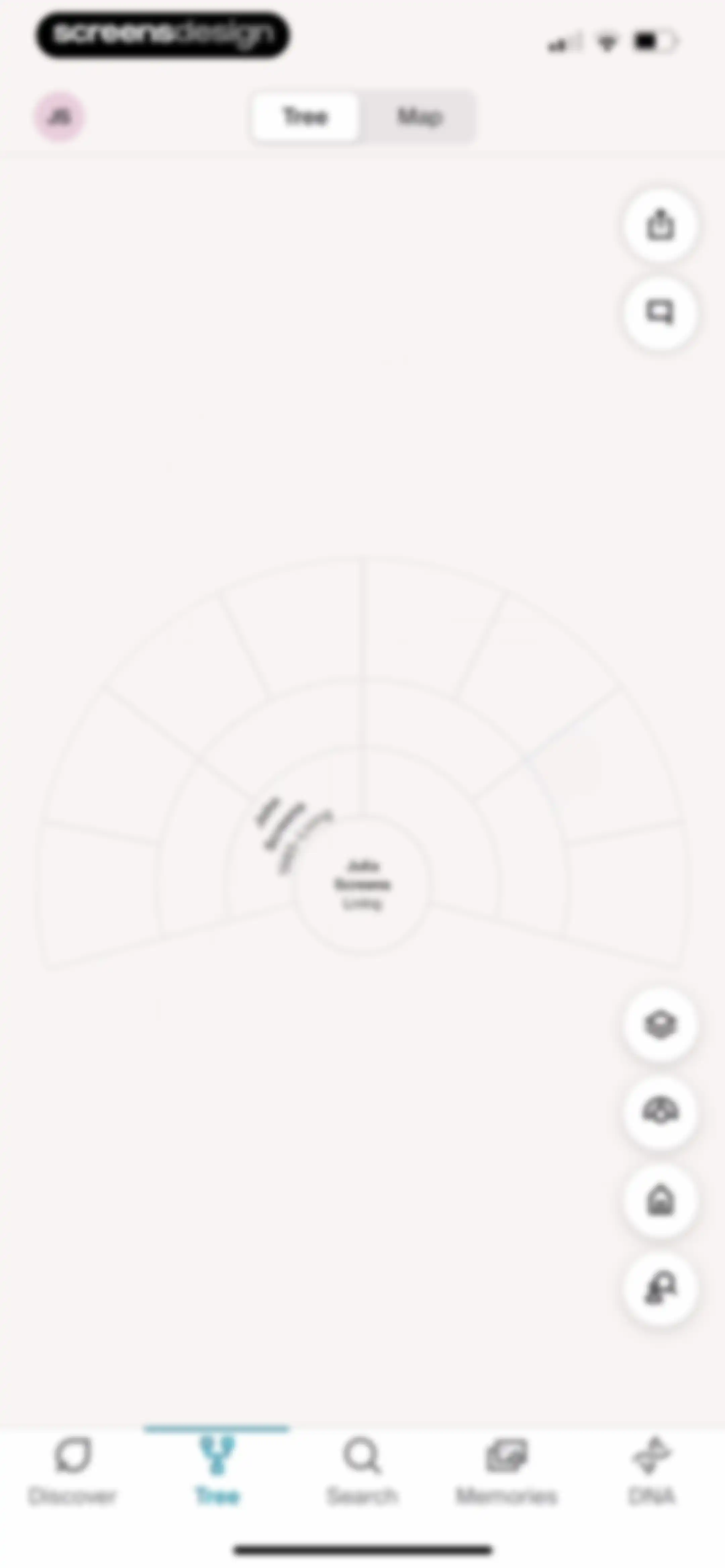 Ancestry: Family History & DNA screen 134