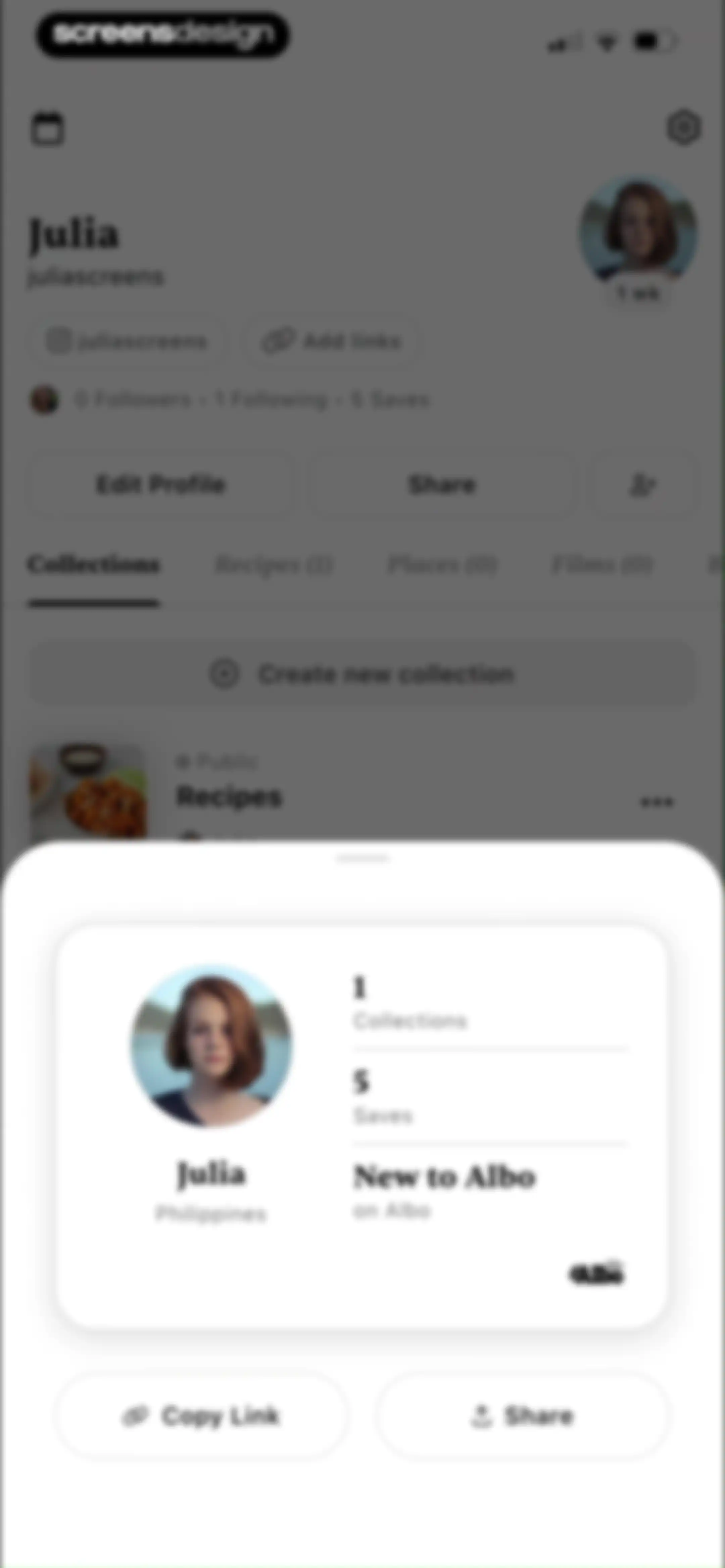 Albo: Save & Organize screen 178