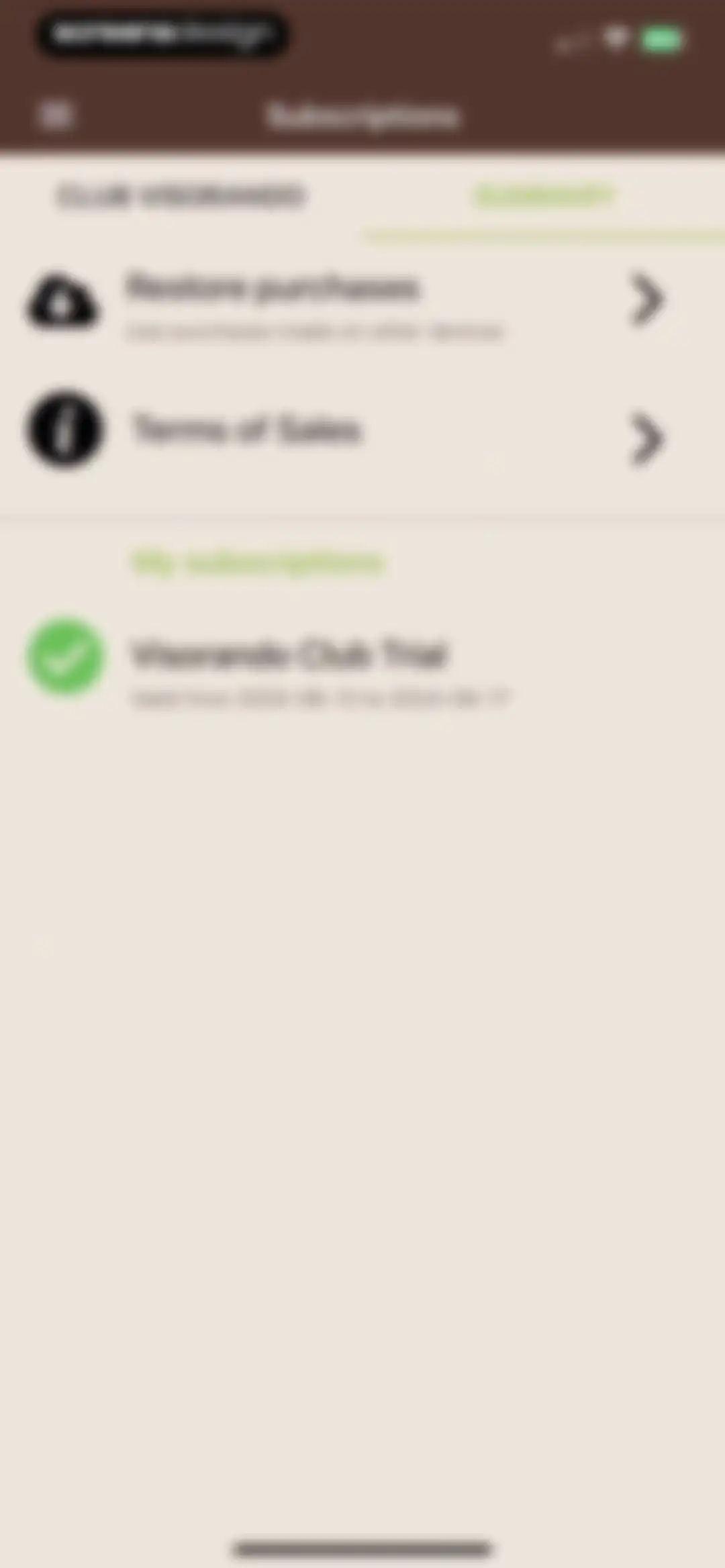Visorando Walking Routes screen 68