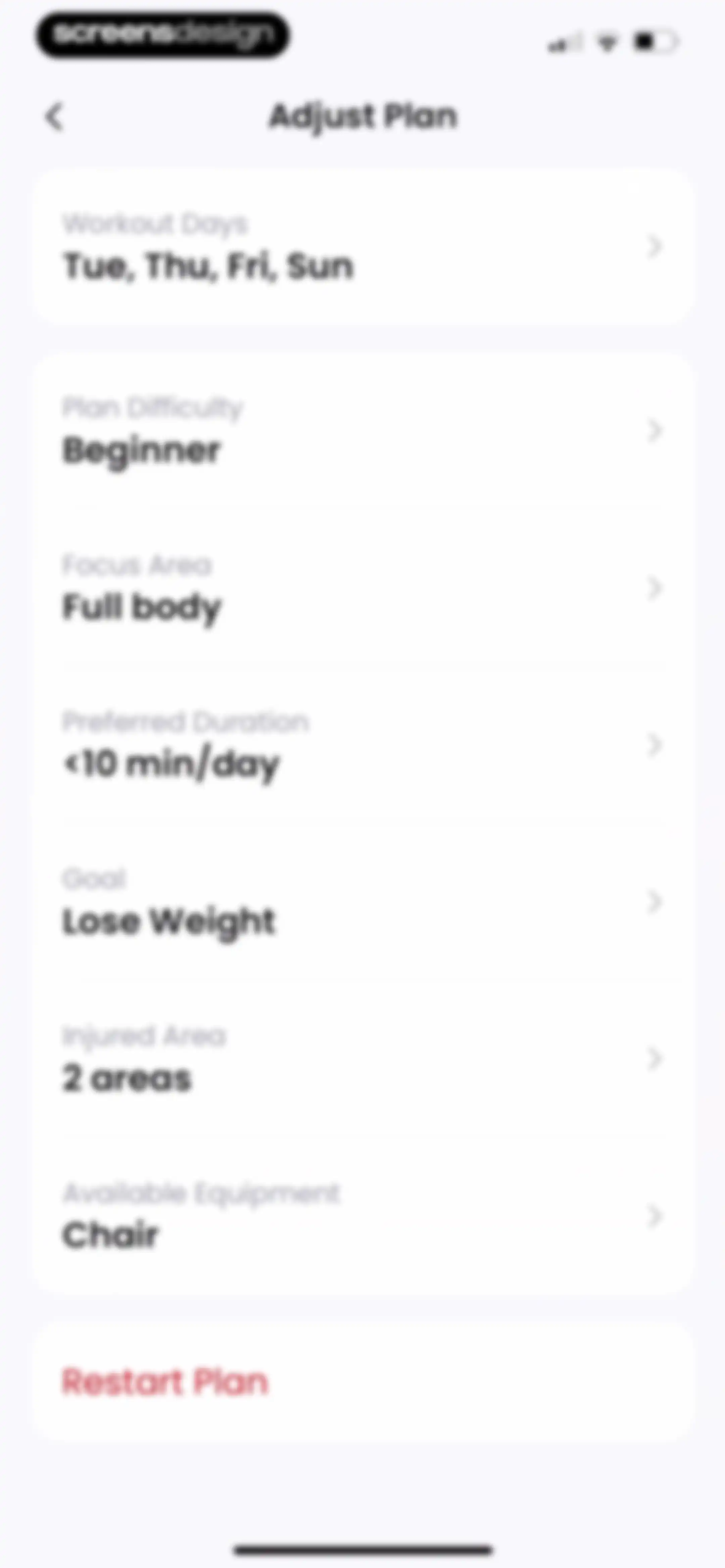 Home Workout - No Equipments screen 263
