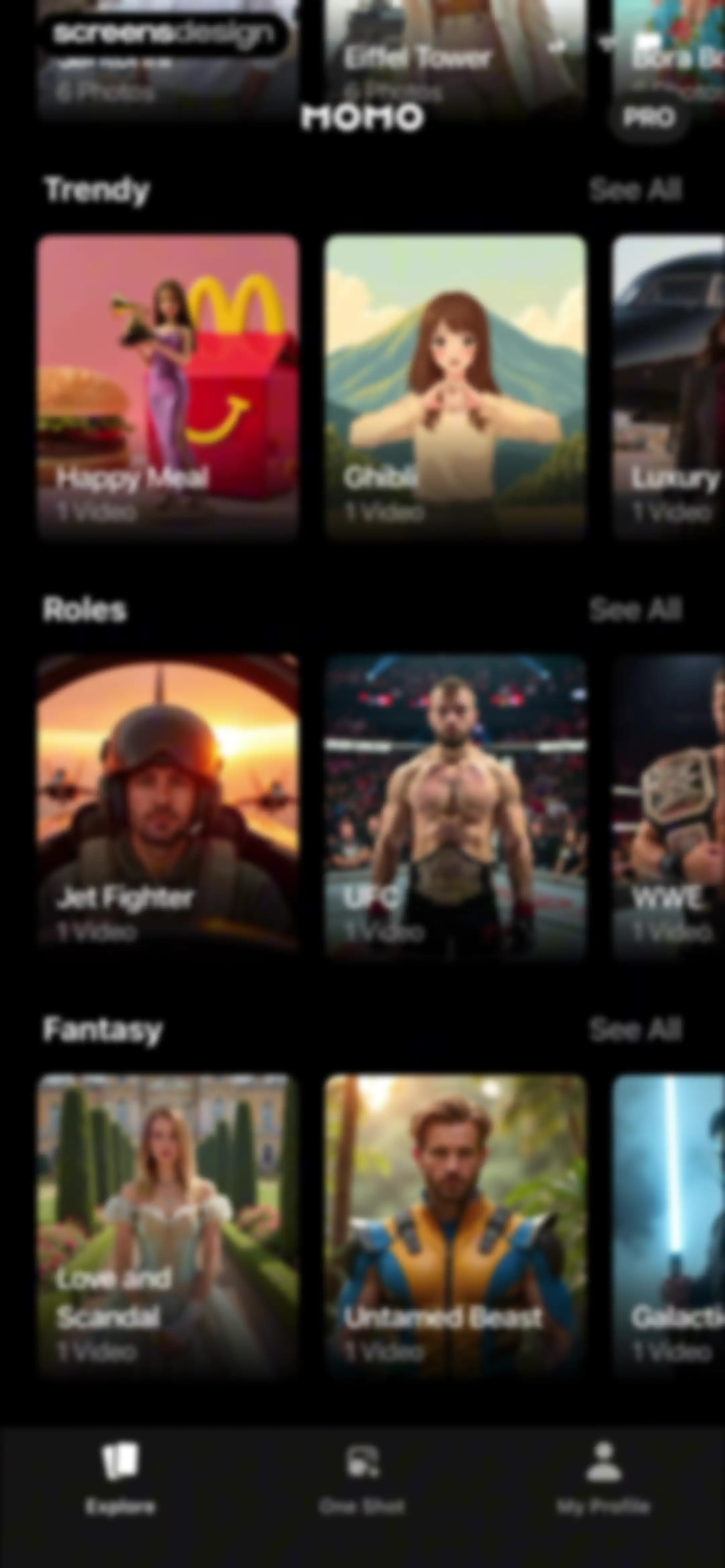 Momo: AI Photo & Video Maker screen 33