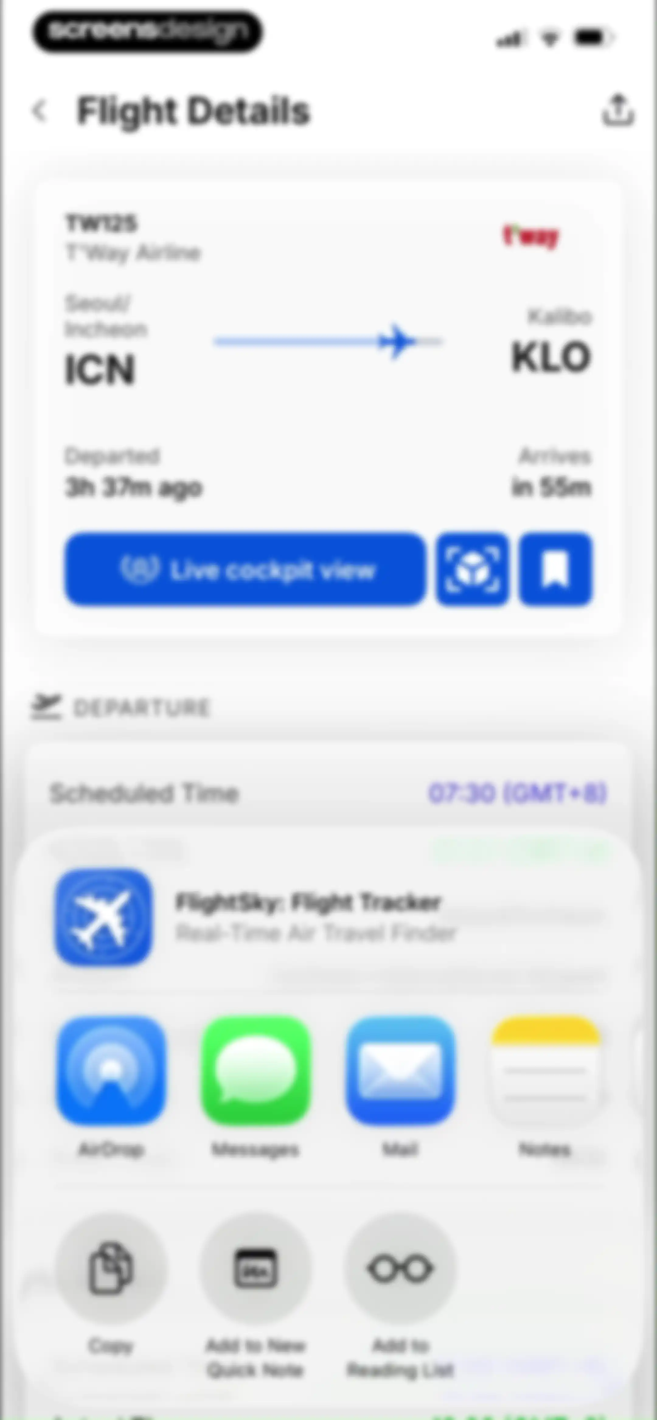 FlightSky: Live Flight Tracker screen 23