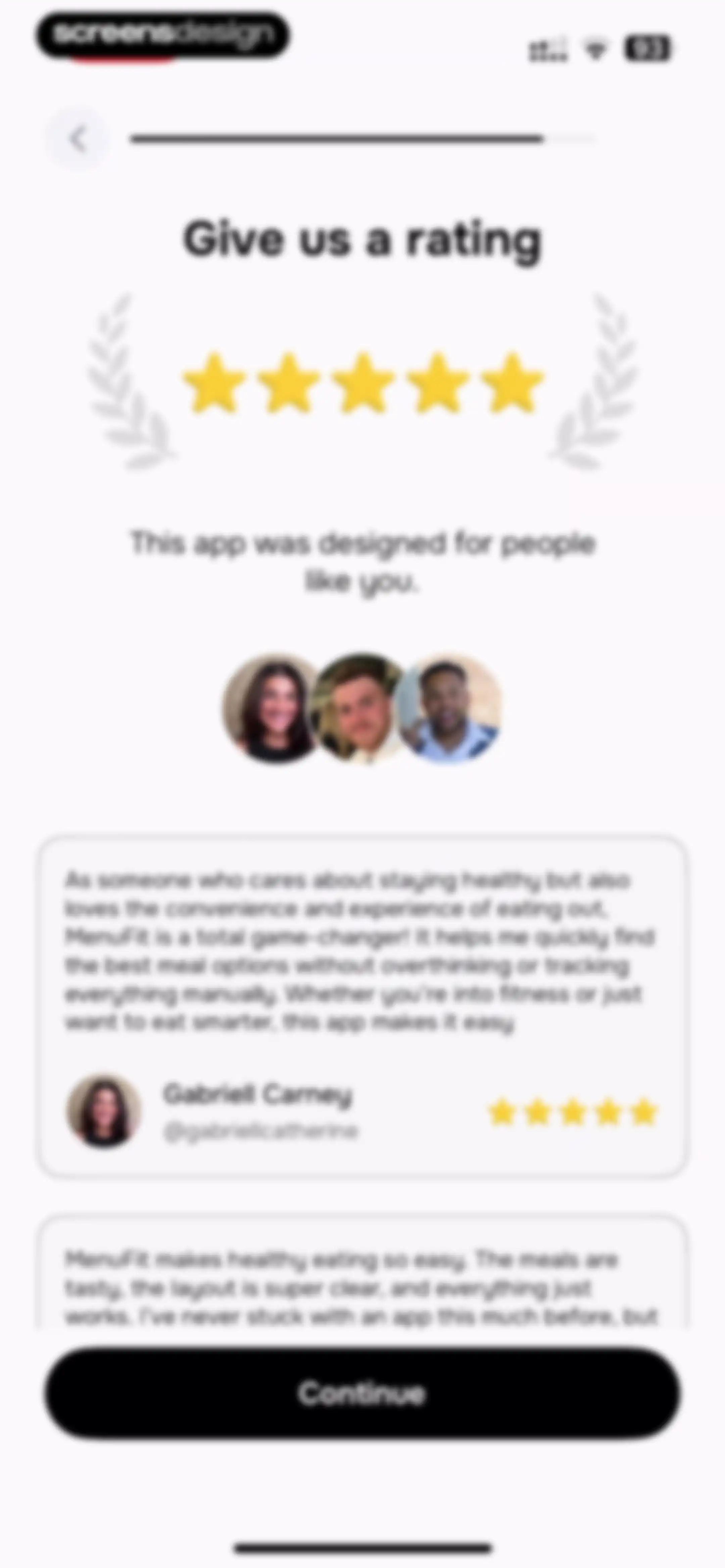 MenuFit - Healthy Eating Out screen 37