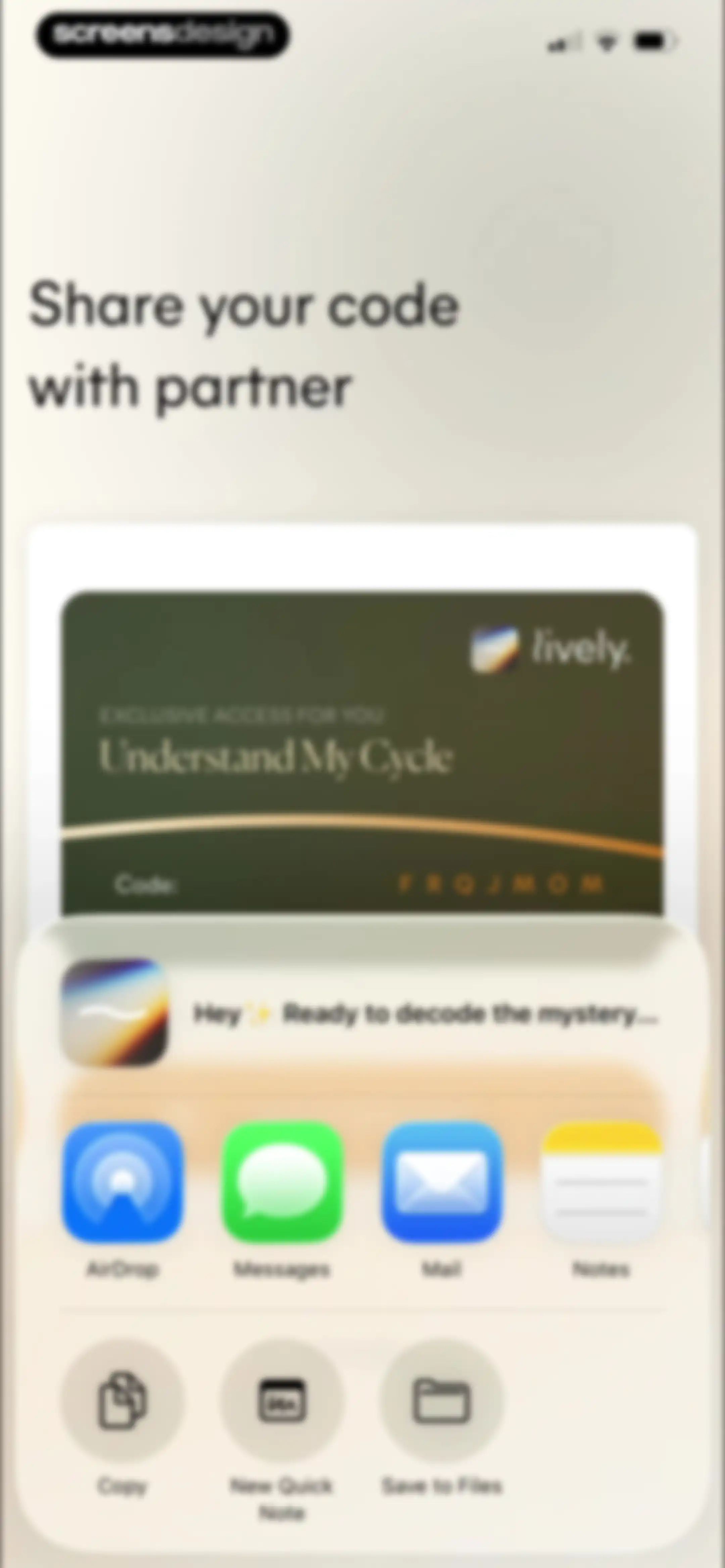 Lively - Period Tracker, Cycle screen 102