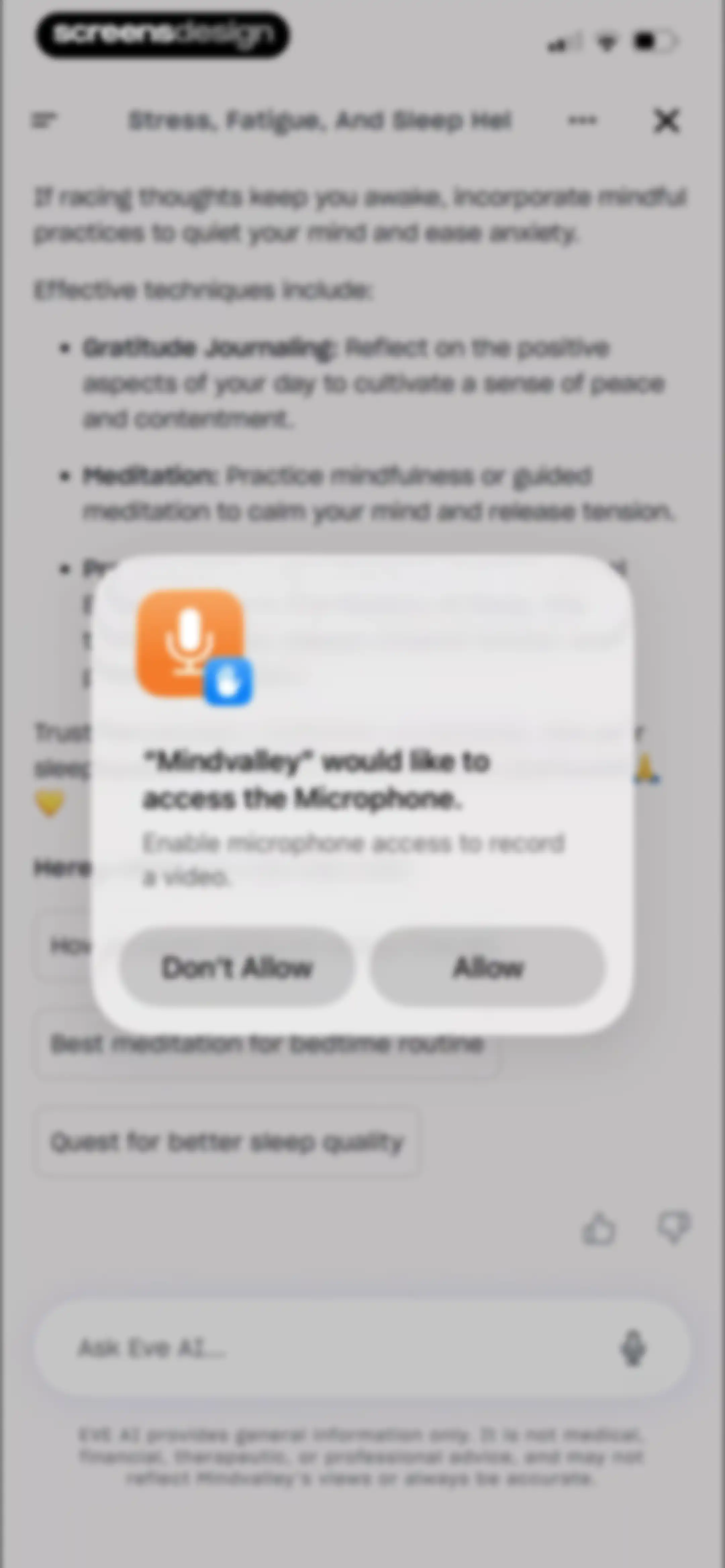 Mindvalley: Self Improvement screen 125