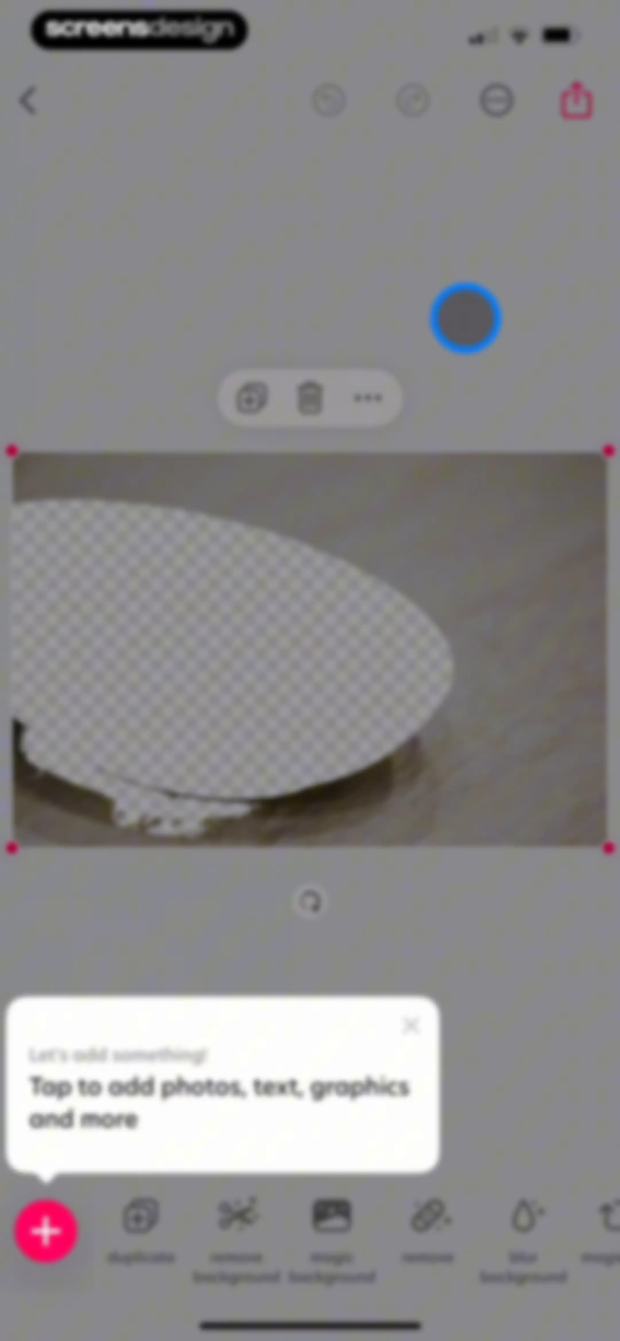 Bazaart AI Photo Editor Design screen 186