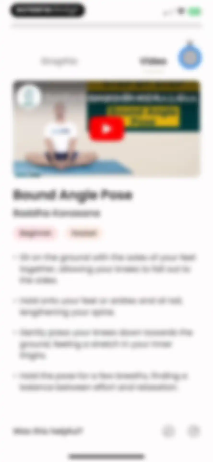 Yoga Fit | Yoga for Beginners screen 68
