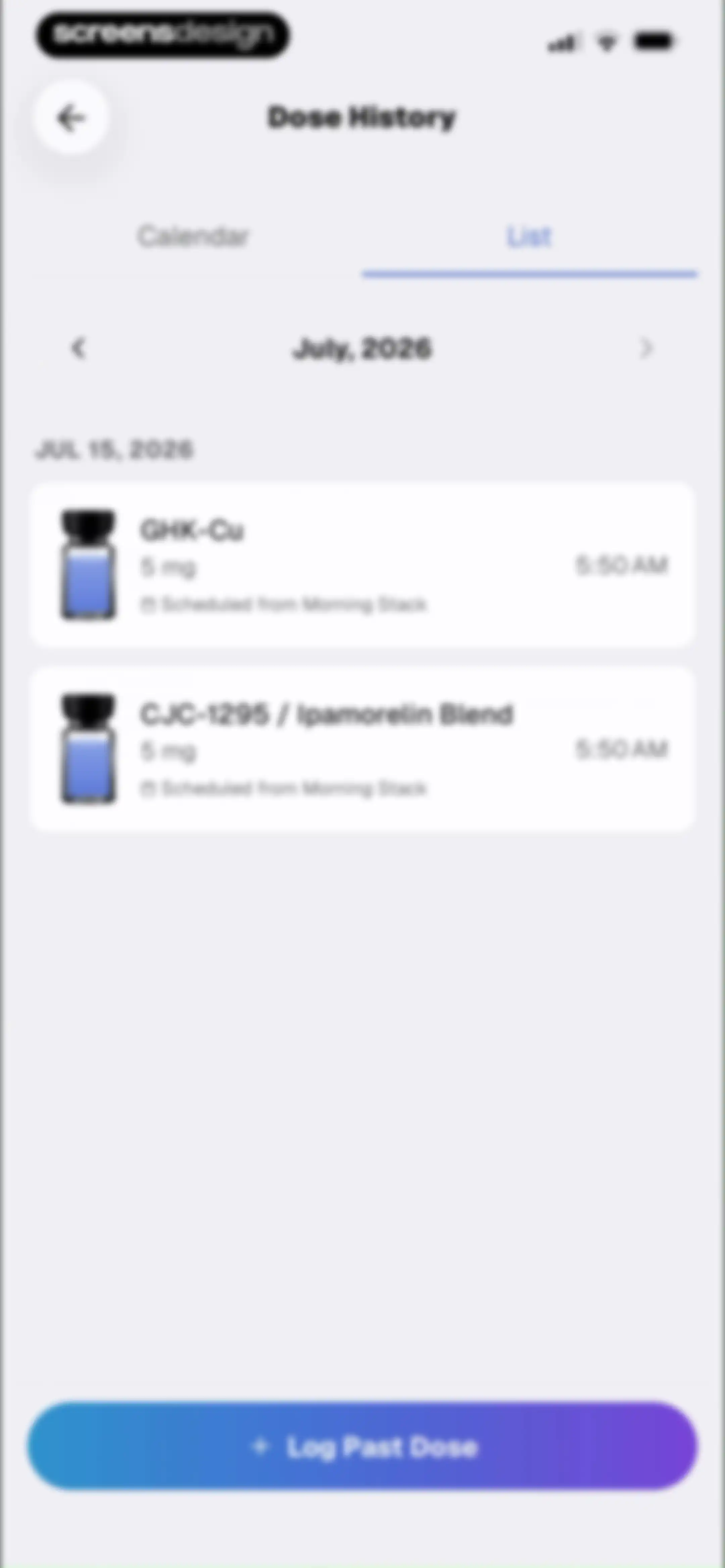 Pep AI: Peptide GLP-1 Tracker screen 74
