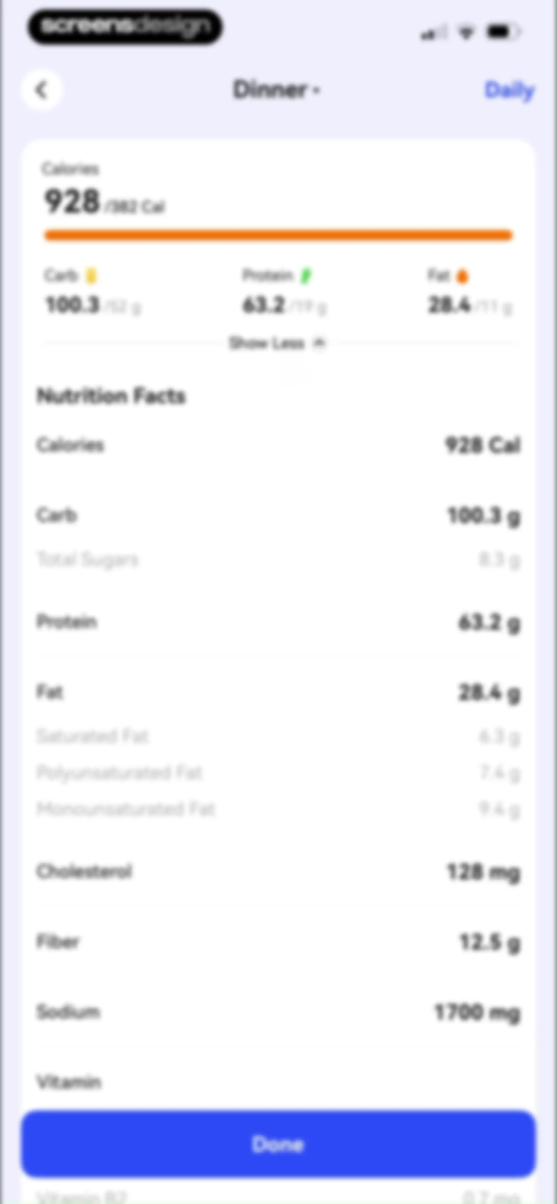 AI Calorie Counter - Appediet screen 145