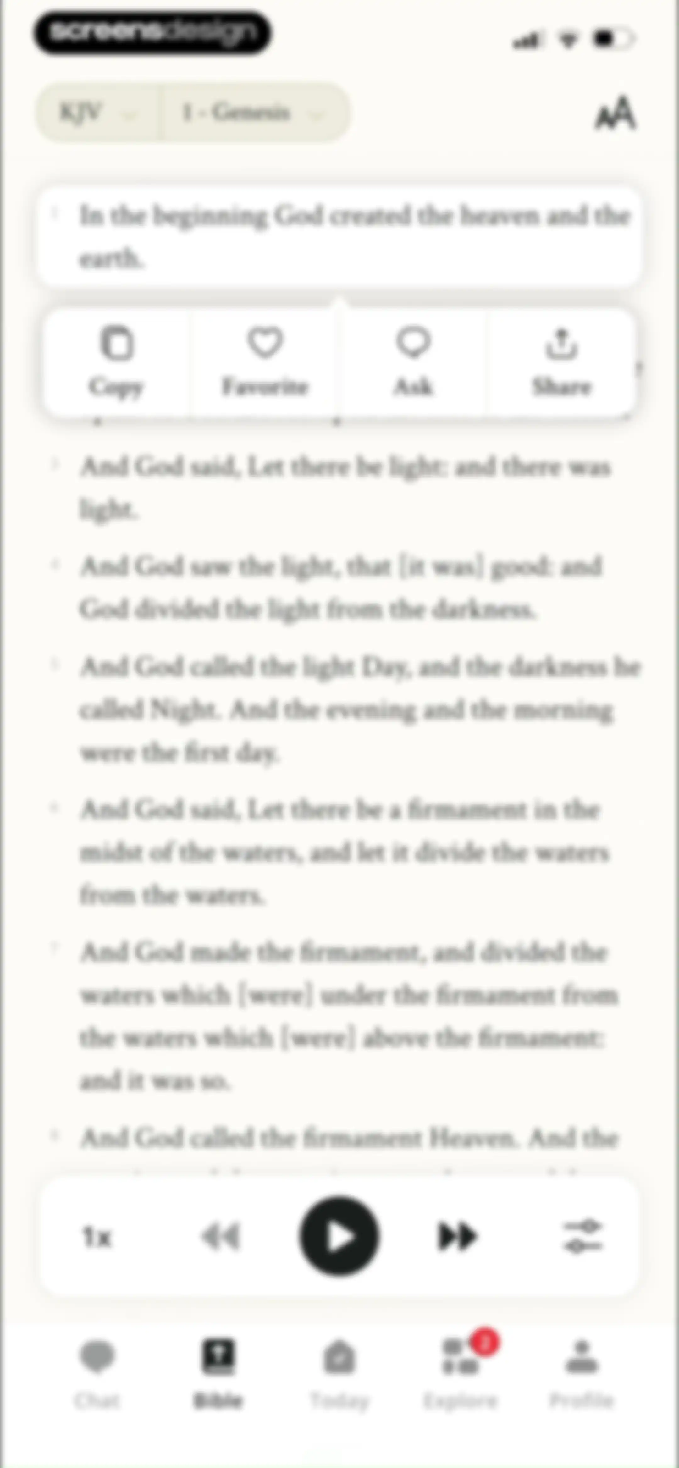 Bible Path: Prayers & Widgets screen 64