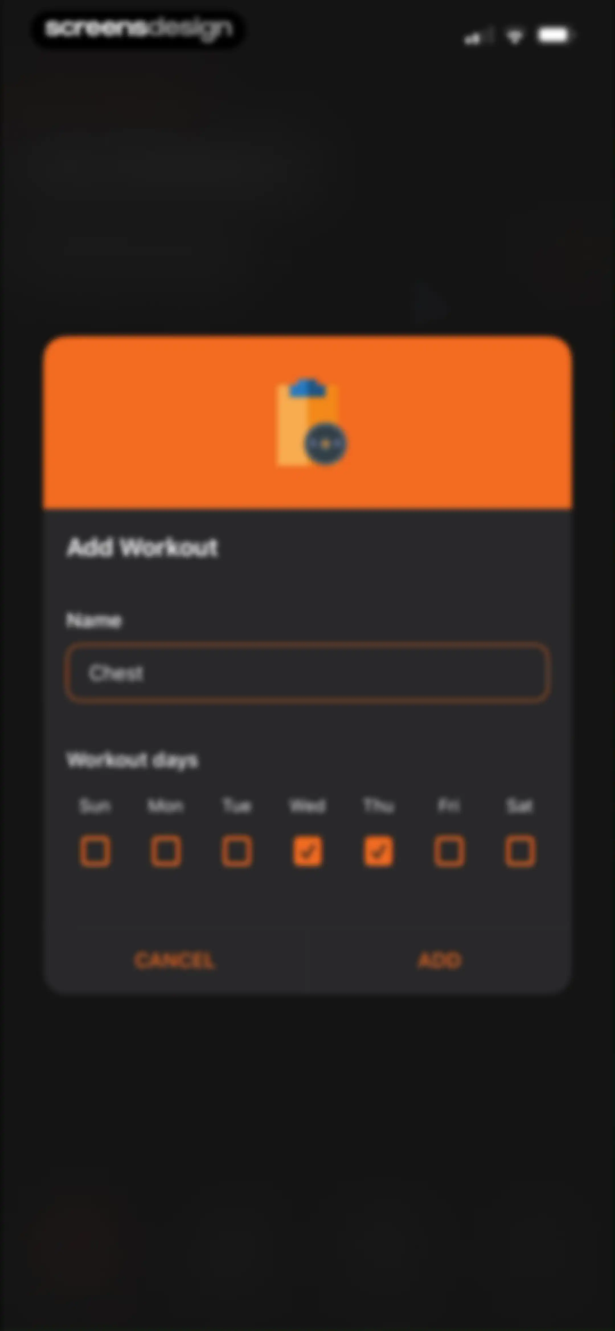 Gym WP - Workout Planner & Log screen 93