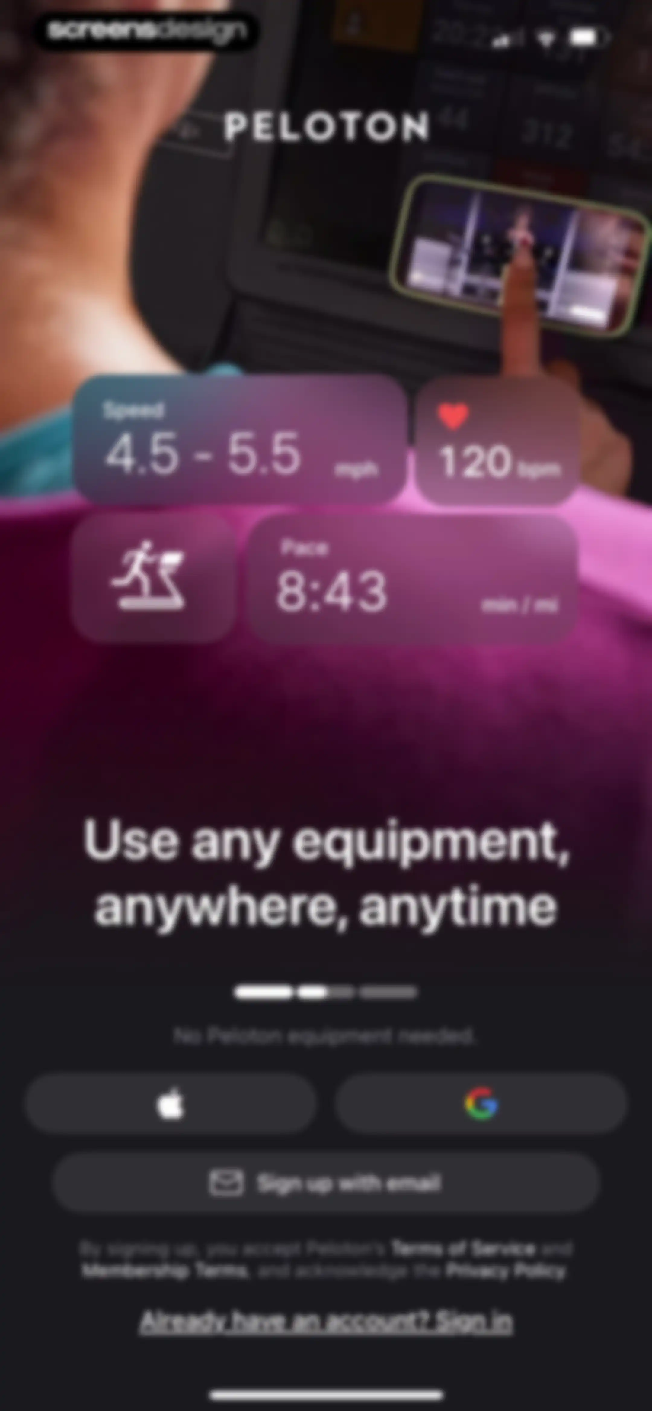 Peloton: Fitness & Workouts screen 3