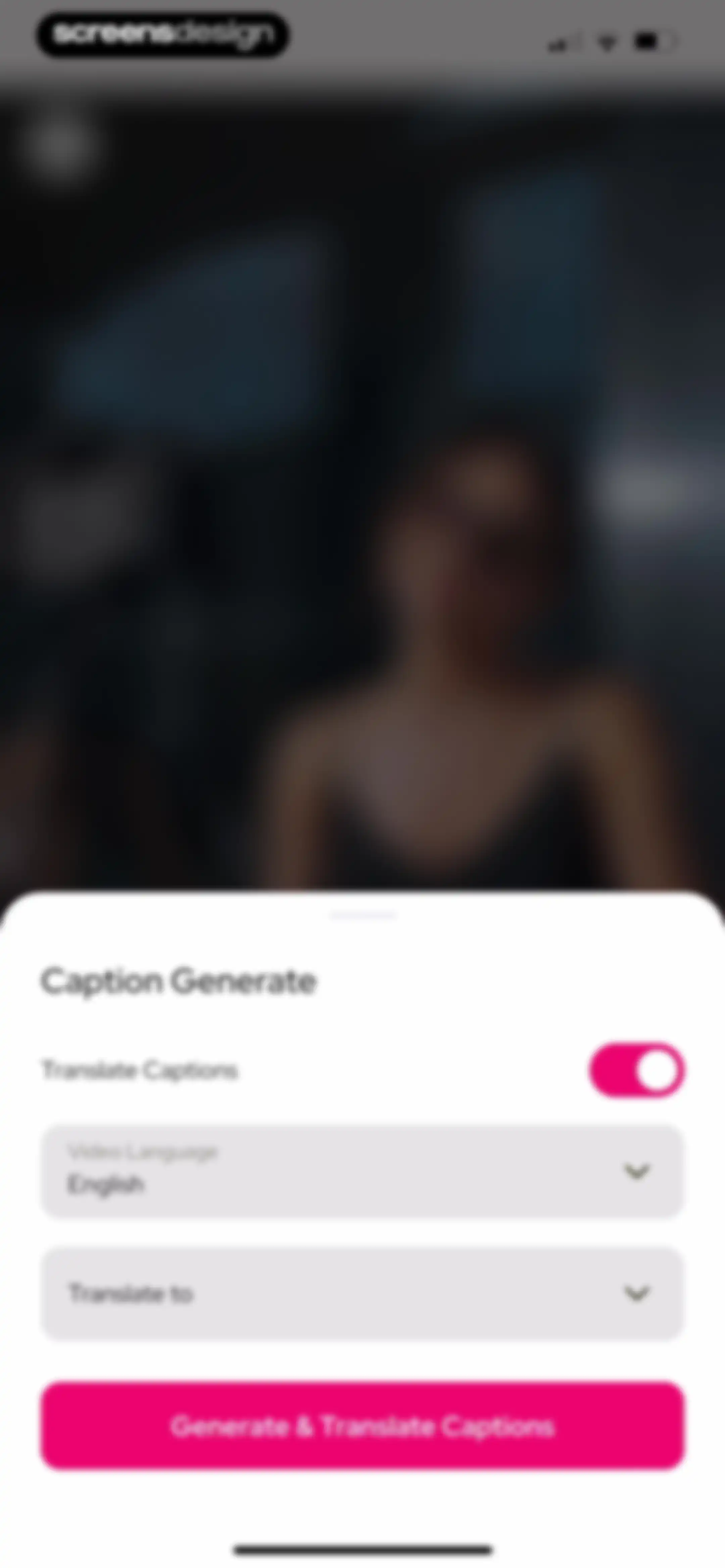 Subcap: Captions AI, Subtitles screen 19