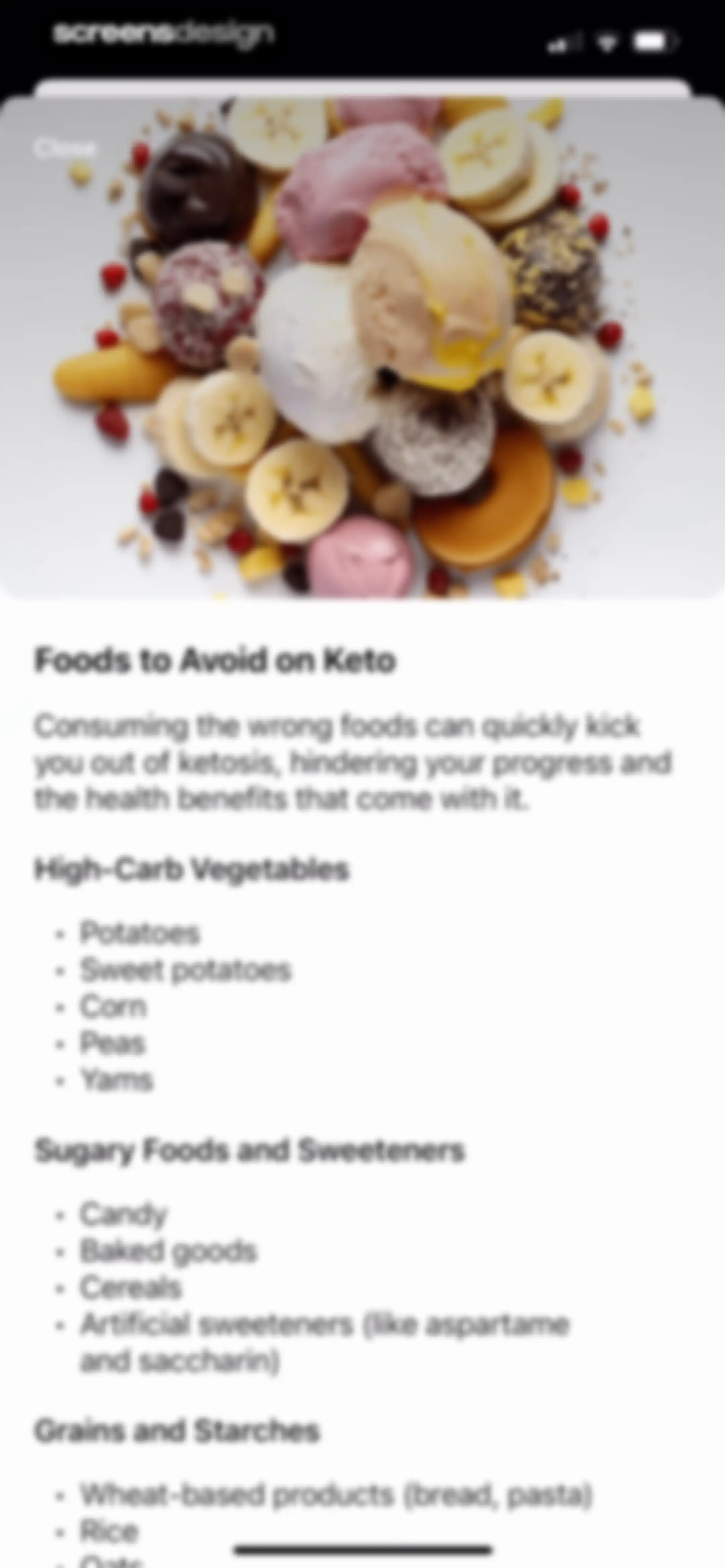 Keto Diet App － Carb Tracker screen 180