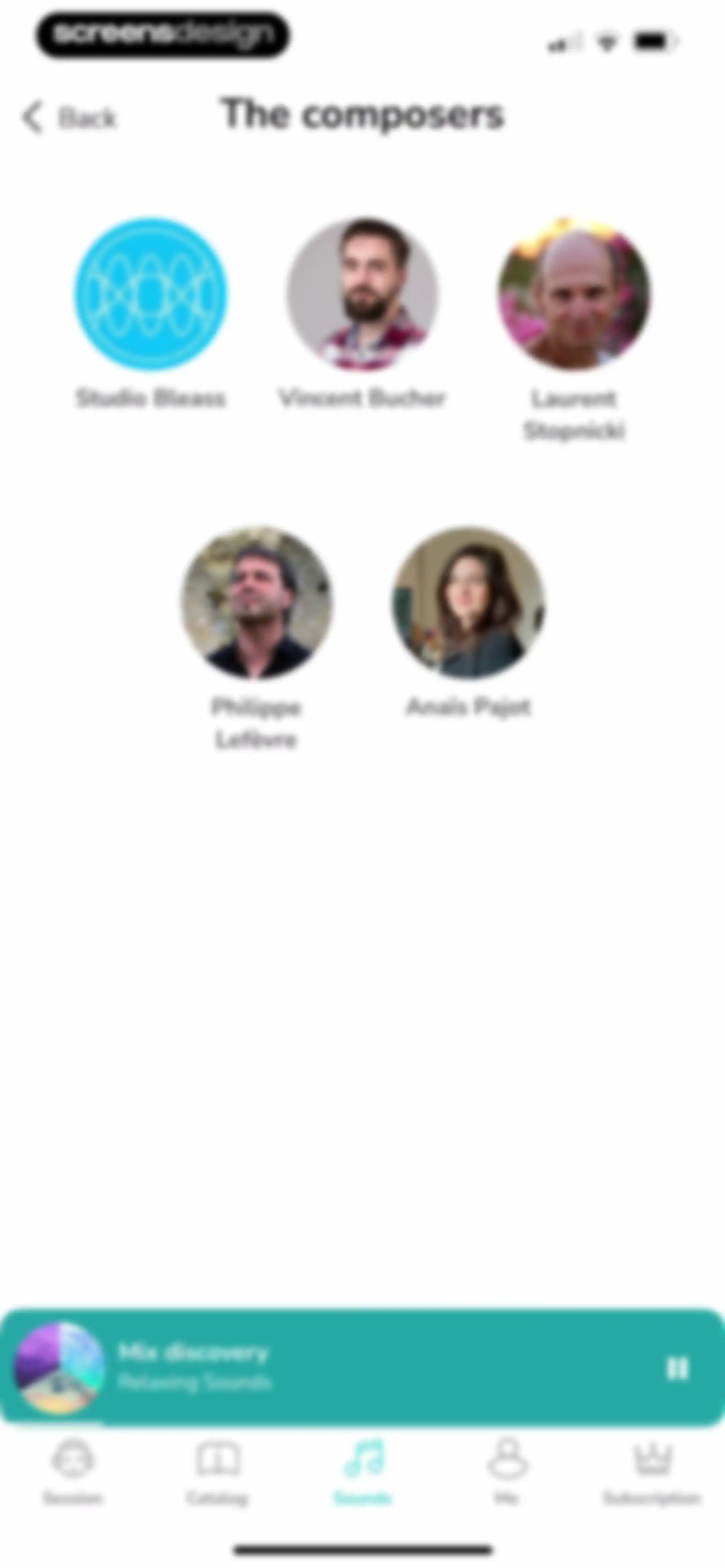 Petit BamBou: Mindfulness screen 106