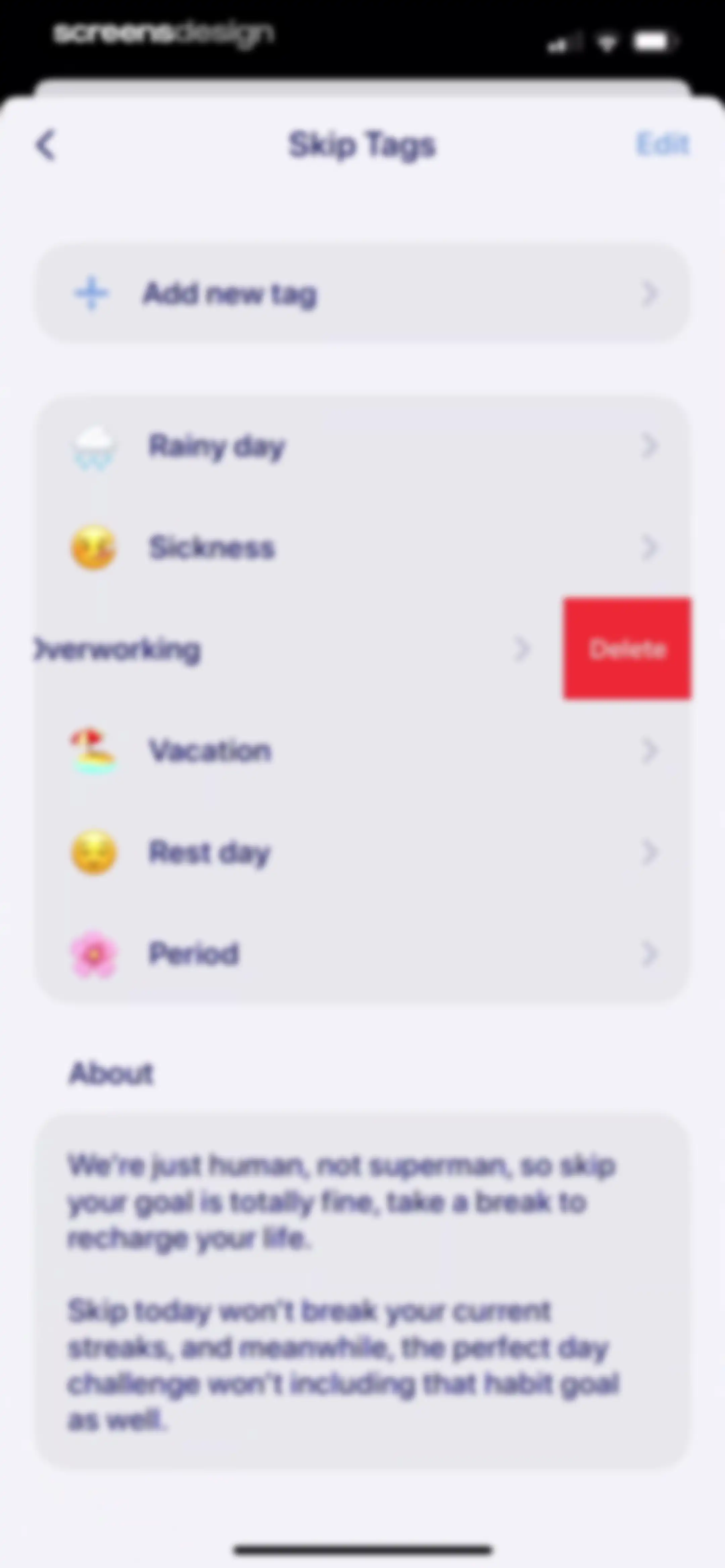 Grow: Health & Fitness screen 143