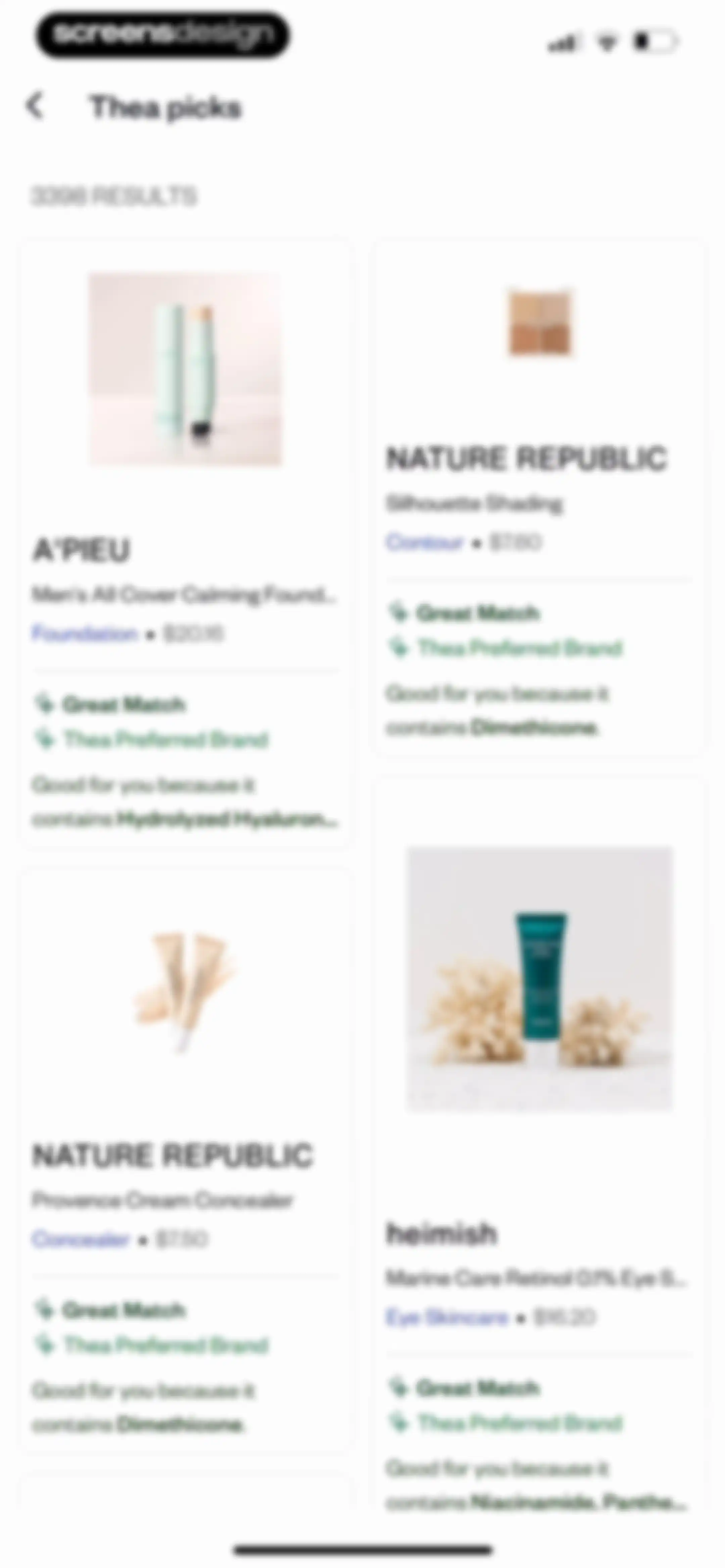 Thea - #1 Beauty App screen 127