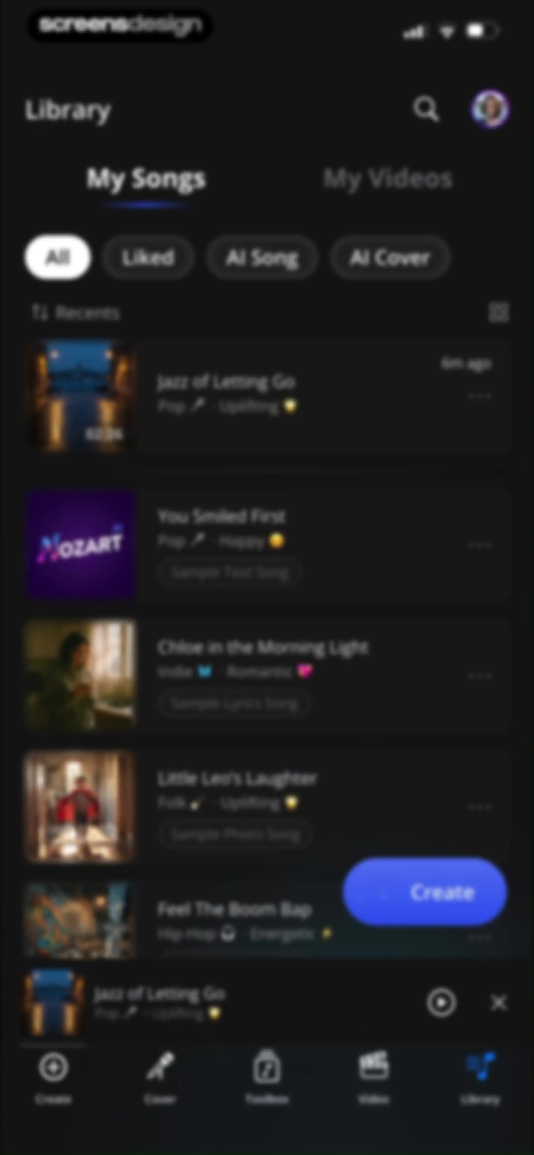 AI Song Generator: Mozart screen 105