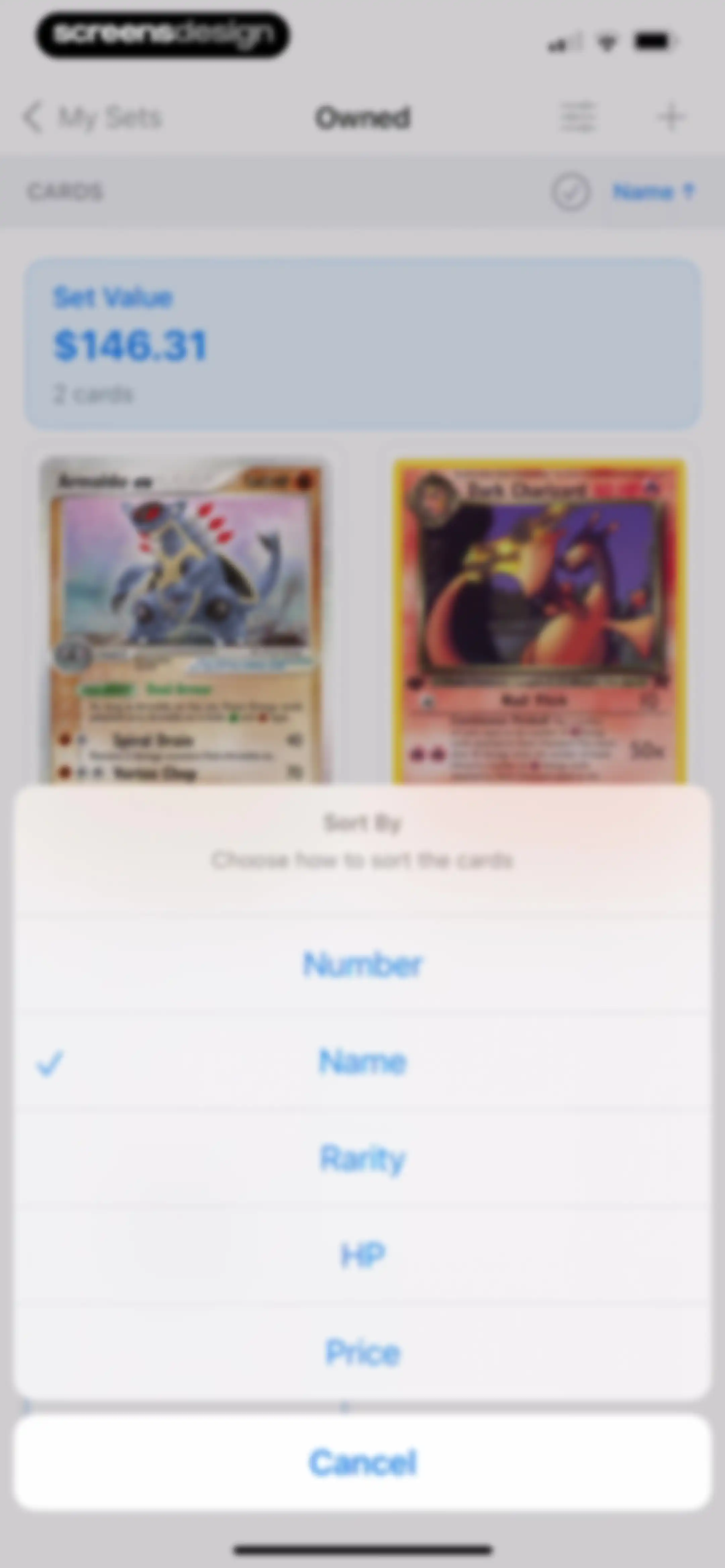 TCG Scanner Card - Pokechart screen 48