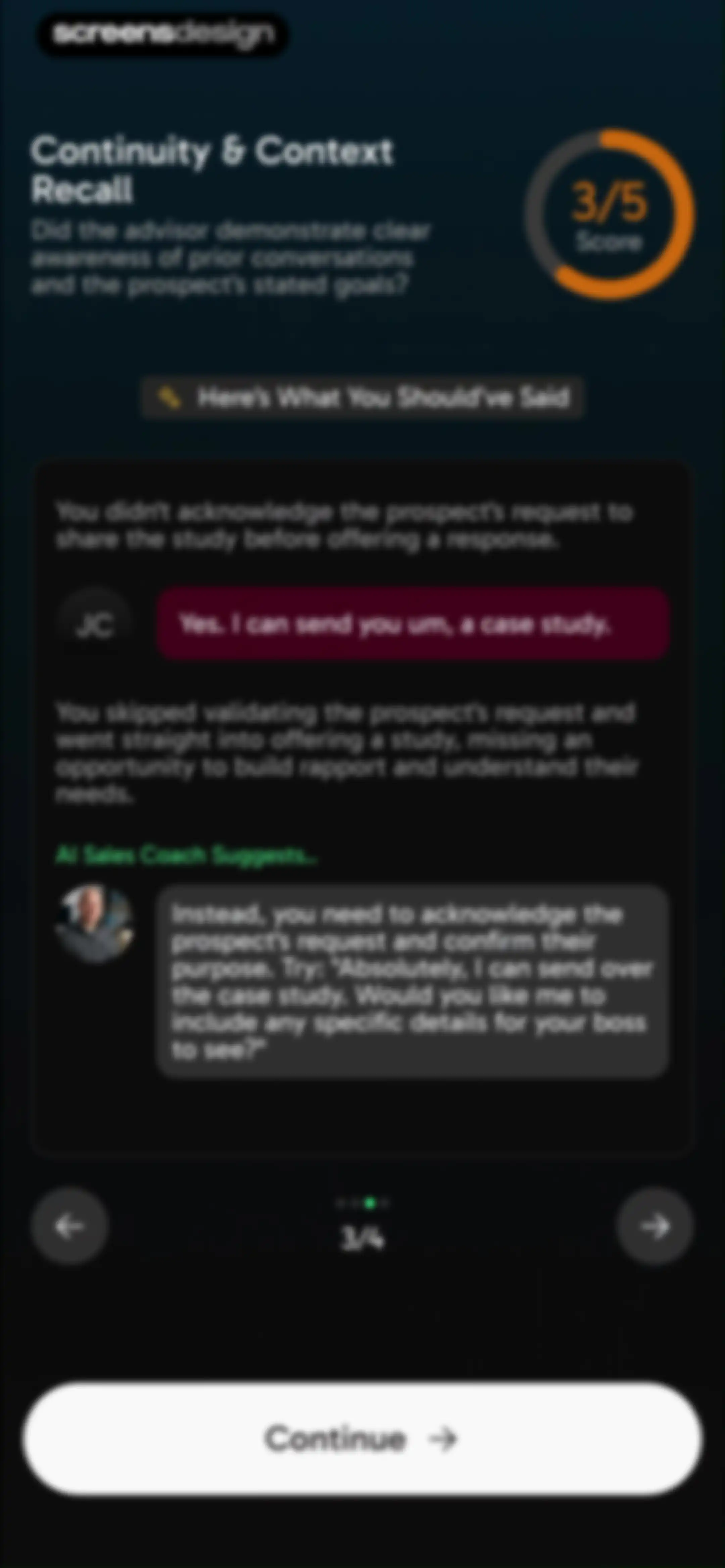 CloserCoach - AI Sales Trainer screen 52