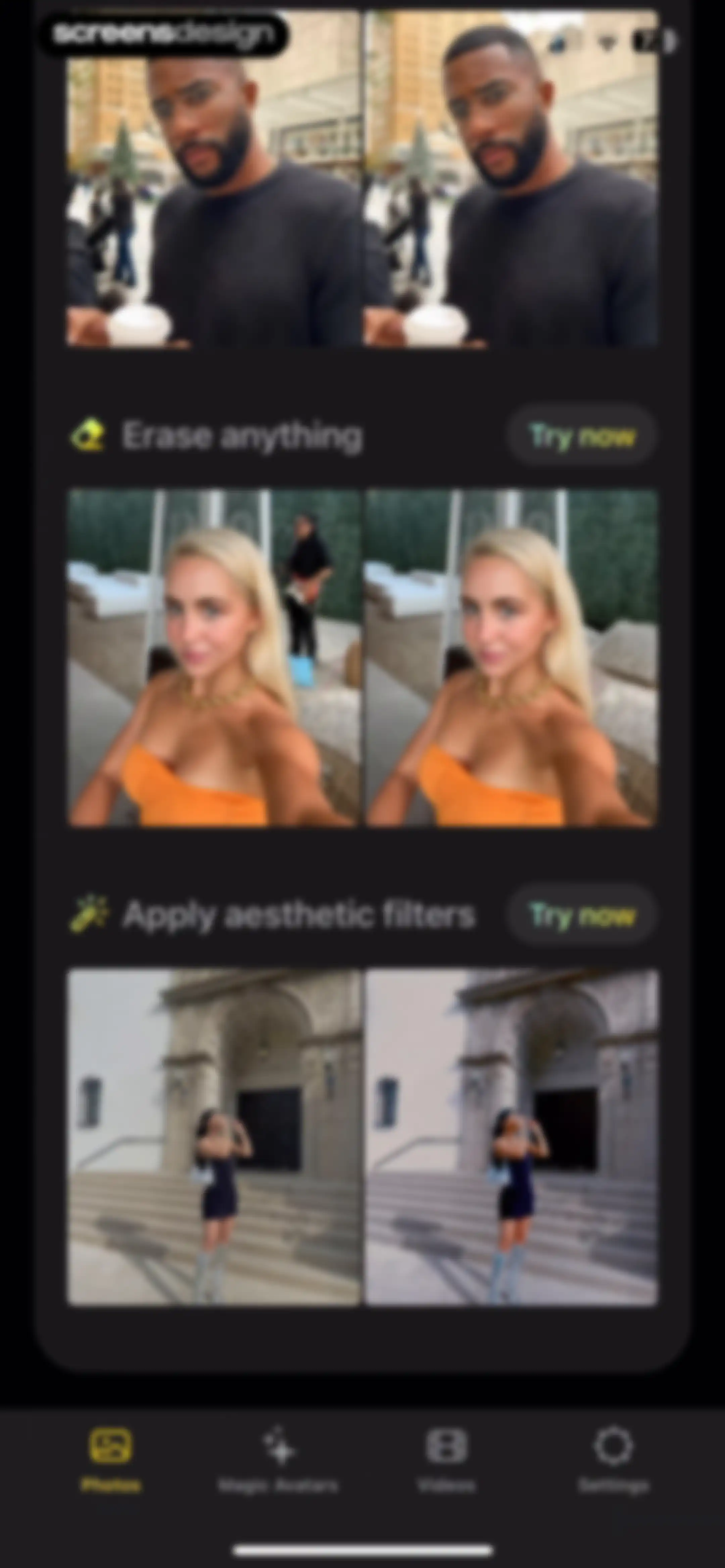 Lensa AI: Photo Editor screen 67