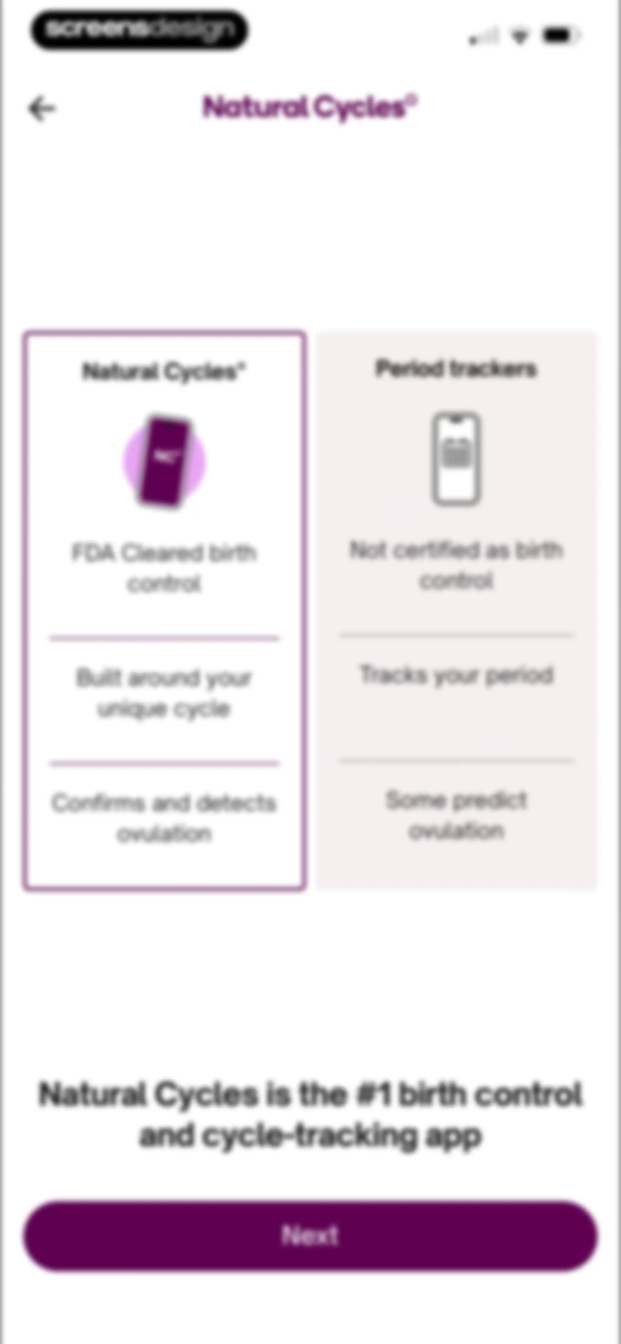 Natural Cycles Fertility App screen 19