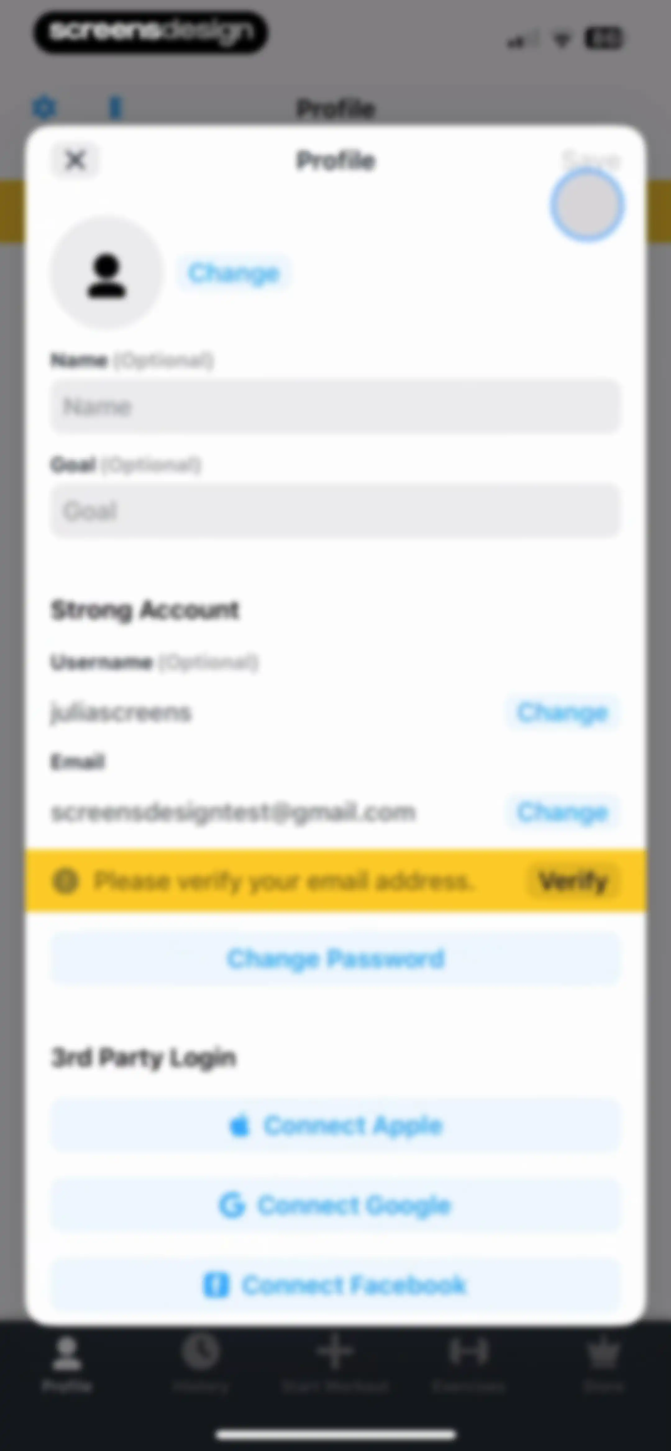 Strong Workout Tracker Gym Log screen 108